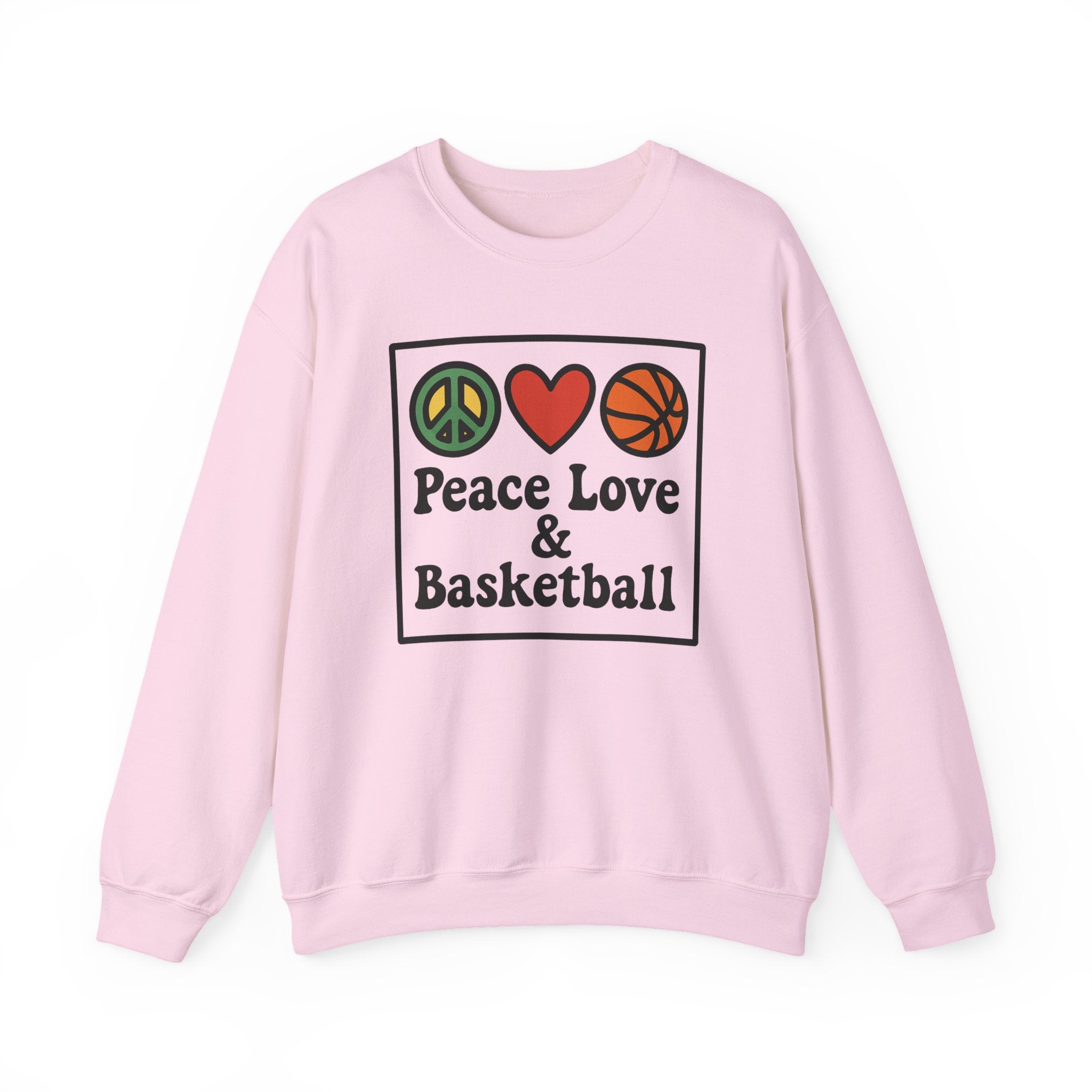 Peace Love & Basketball Sweatshirt