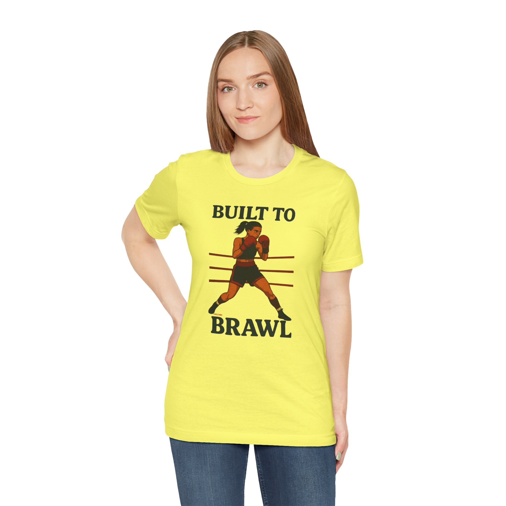 Boxer Built to Brawl Unisex Tee