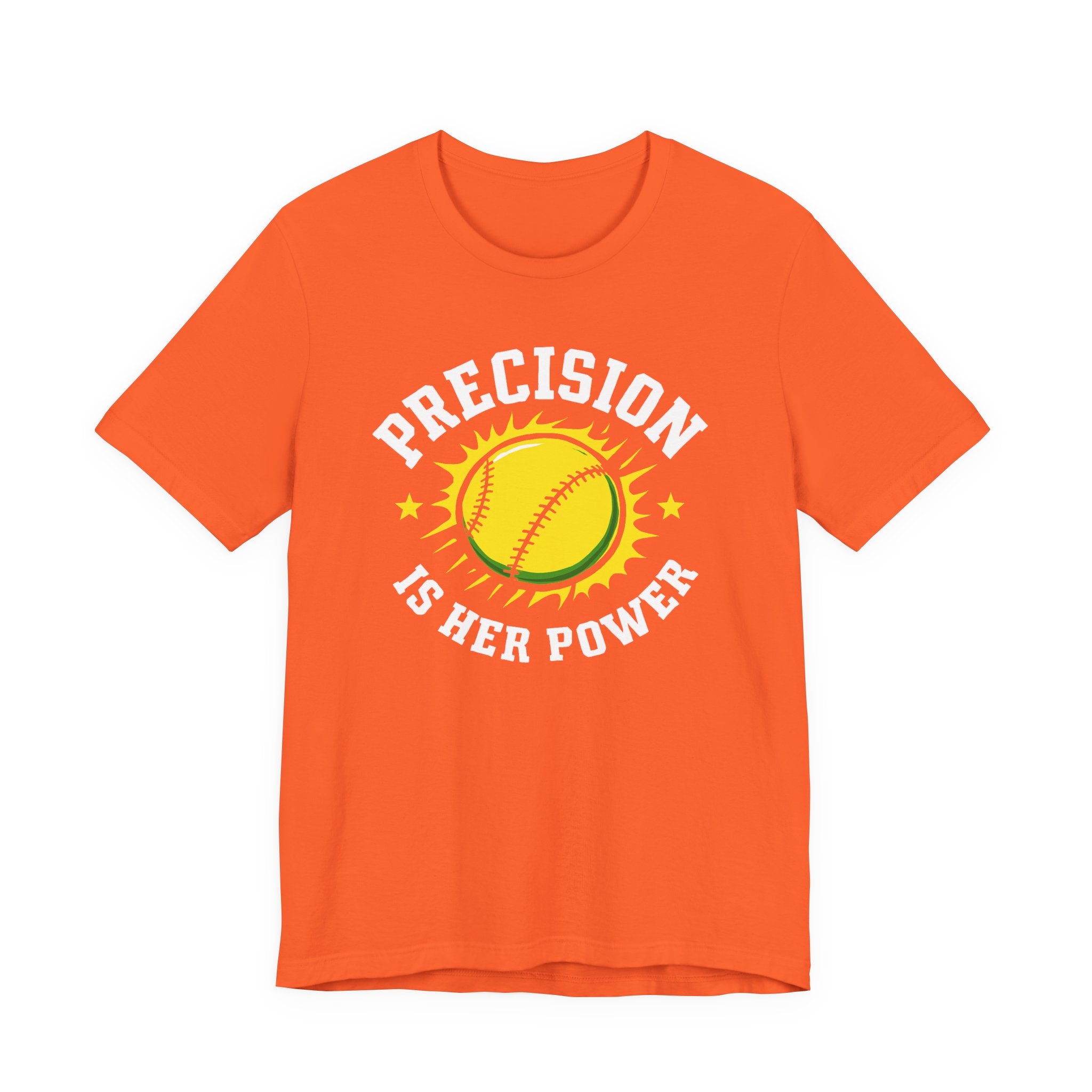 Softball Empowerment Tee - Precision is Her Power