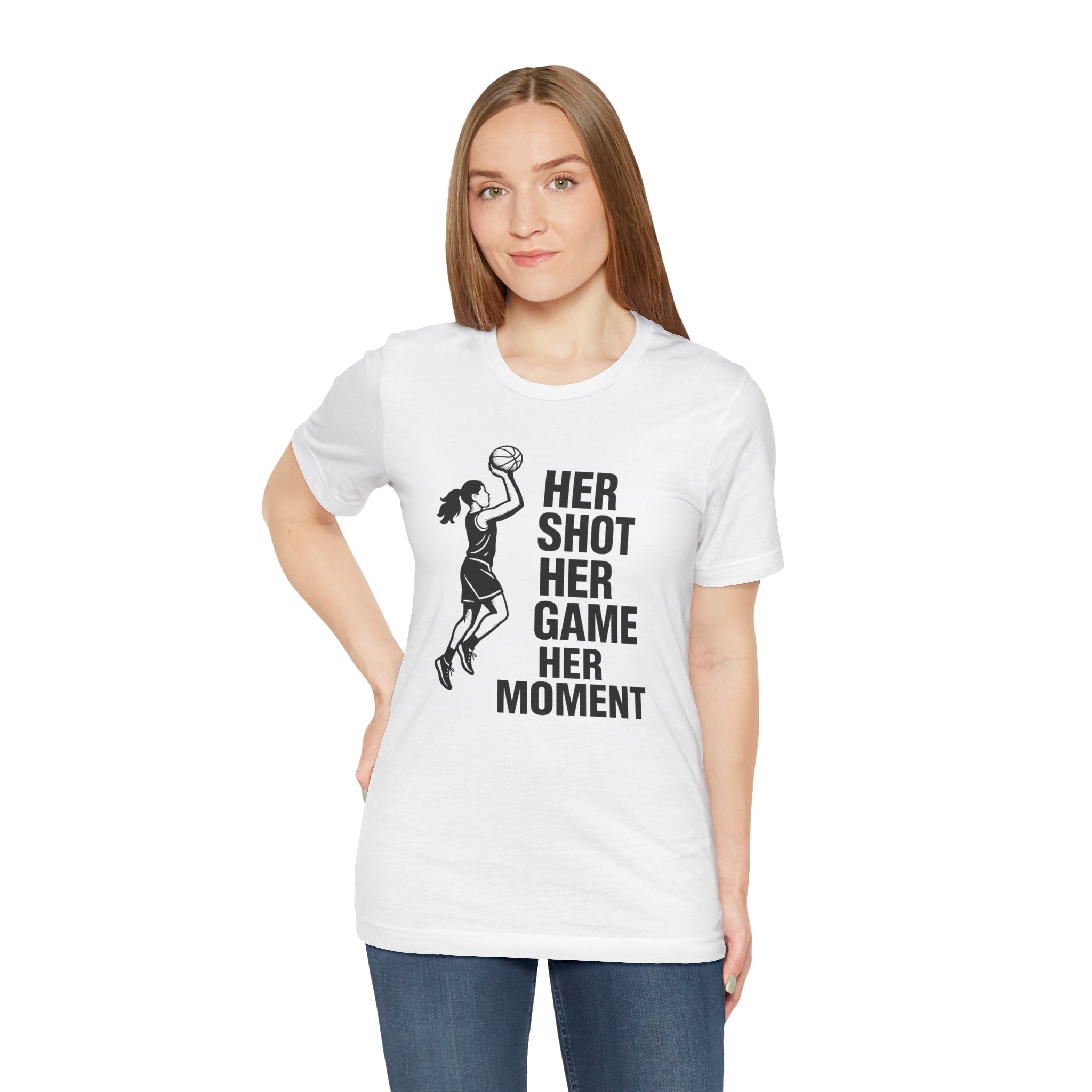 Empowering Women's Basketball Tee, Sports Shirt