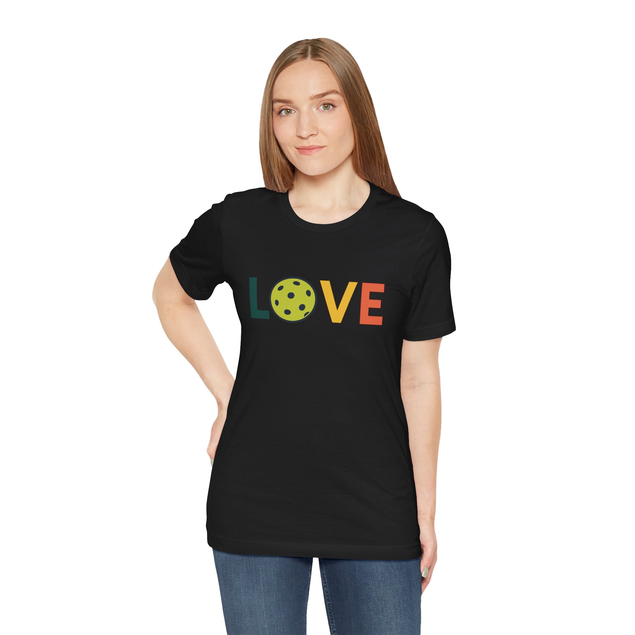 Pickleball Love Tee | Unisex Jersey Short Sleeve Shirt