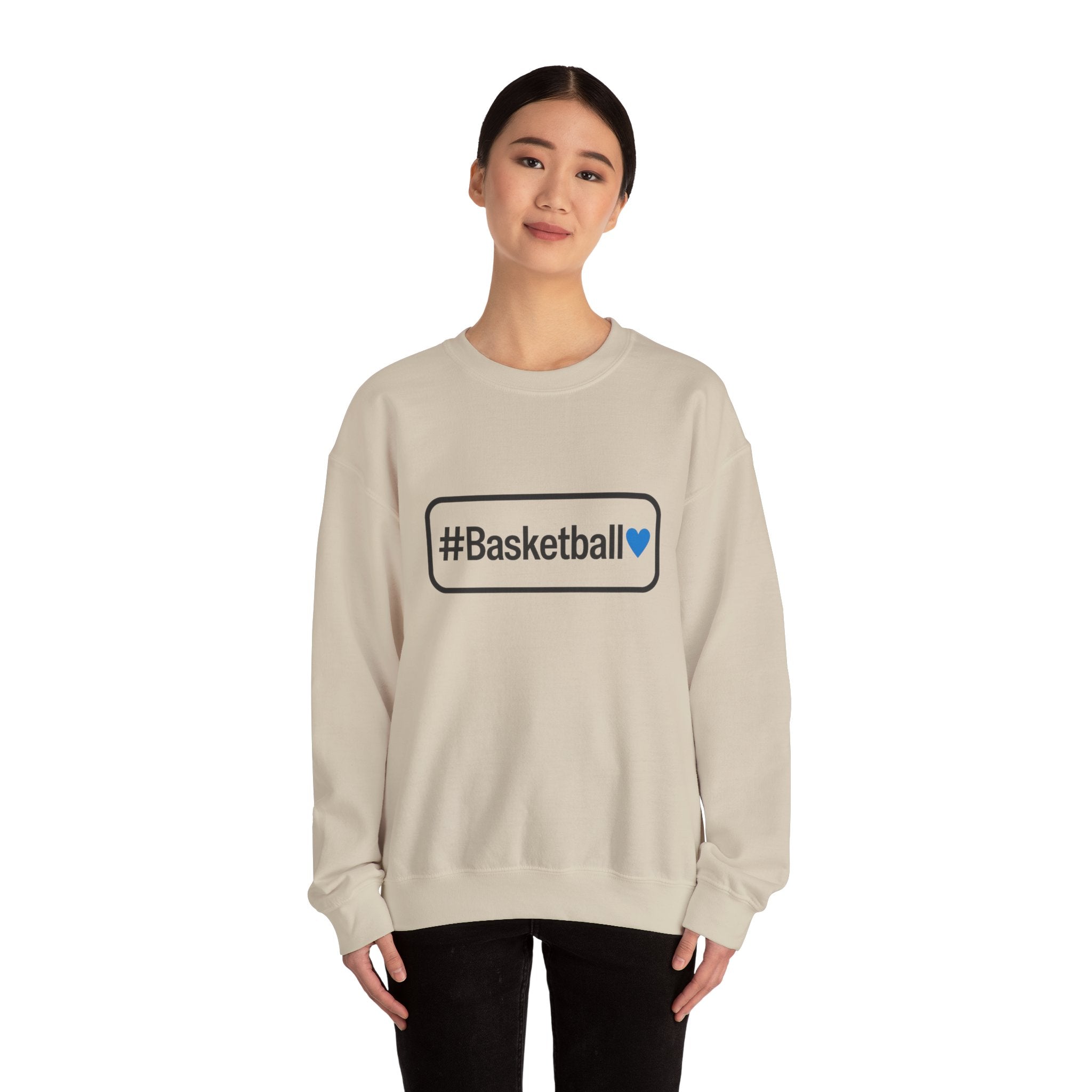 Basketball Love Unisex Crewneck Sweatshirt