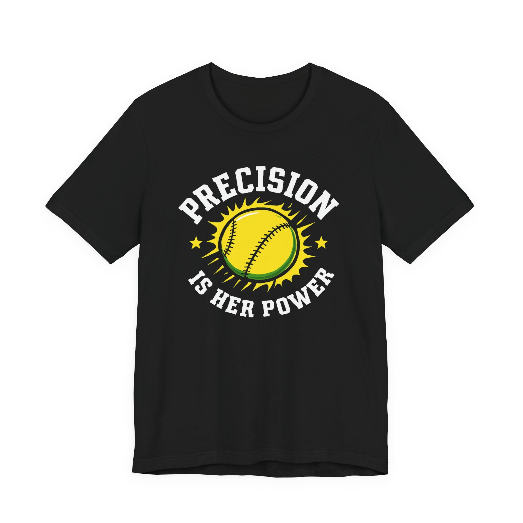 Softball Empowerment Tee - Precision is Her Power