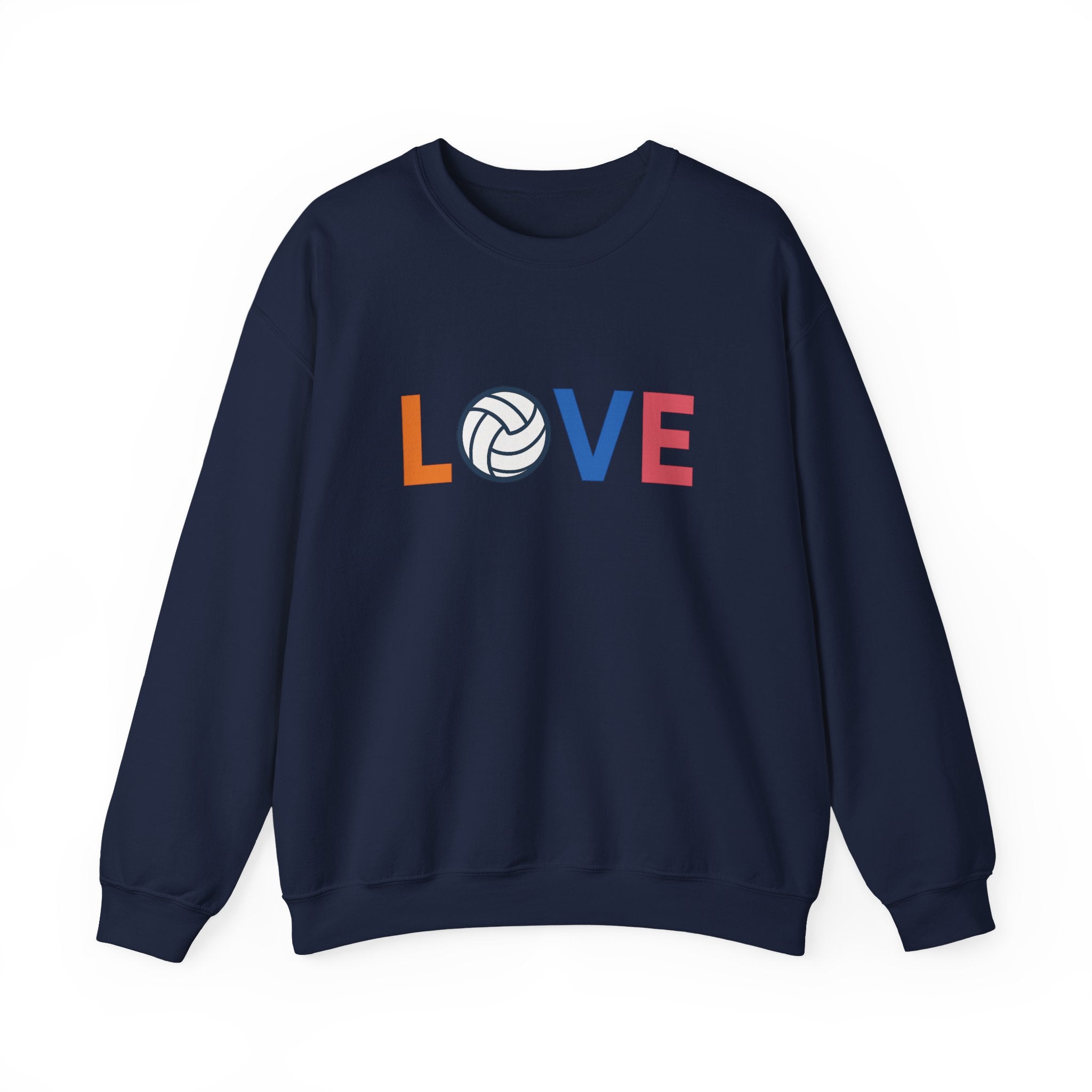 Volleyball Love Sweatshirt - Cozy Unisex Crewneck