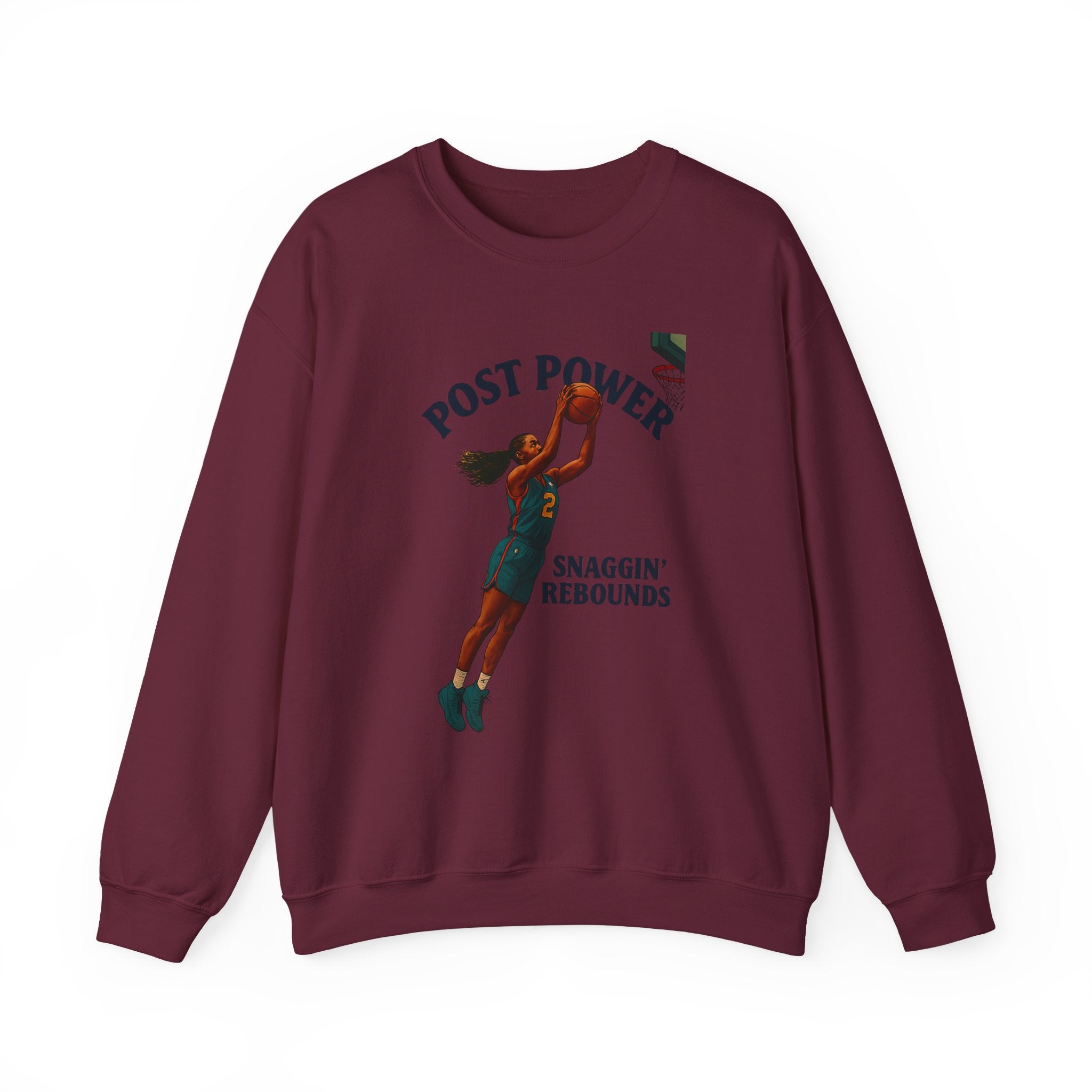 Dynamic Basketball Sweatshirt, Comfortable Crewneck for Sports Lovers