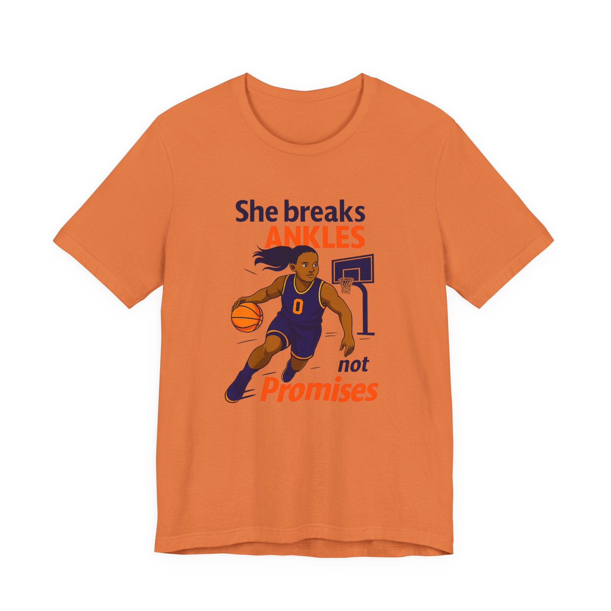 Women's Sports Support Tee - She Breaks Ankle Women's Sports