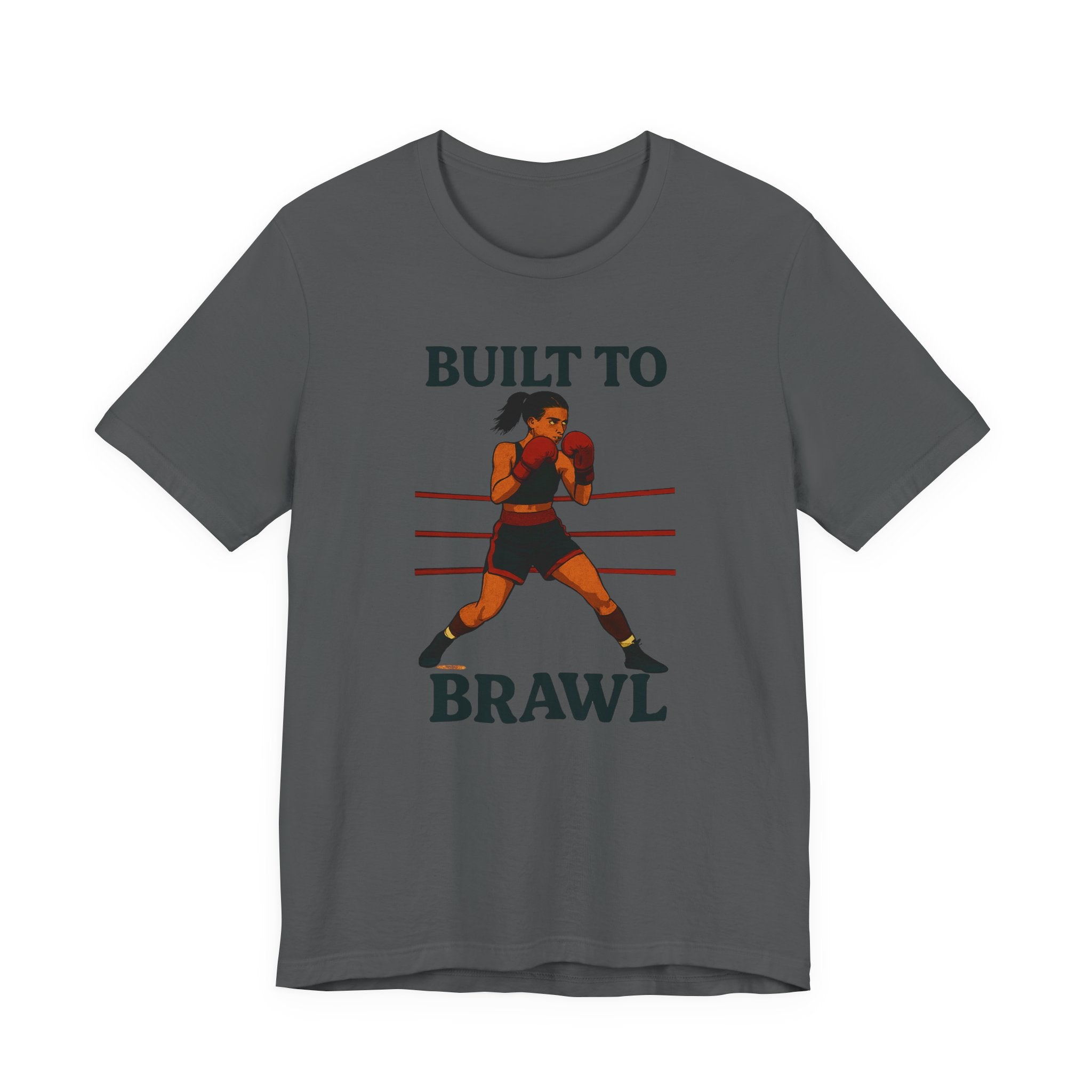 Boxer Built to Brawl Unisex Tee