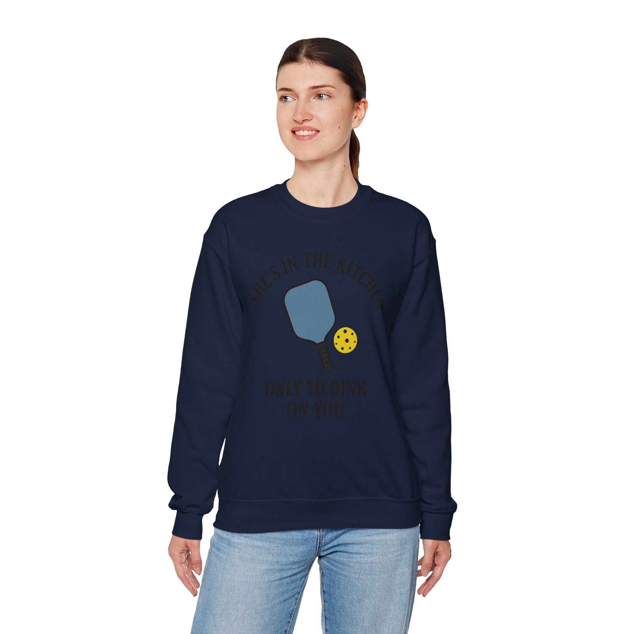 She's In The Kitchen Sweatshirt, Unisex Crewneck