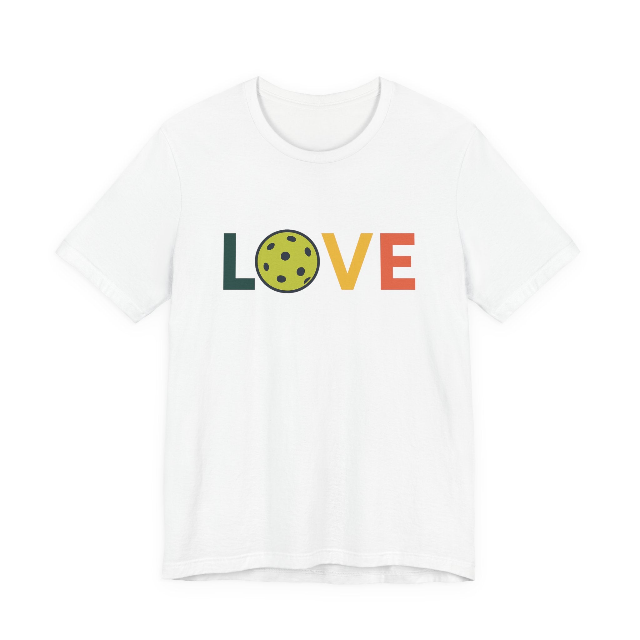 Pickleball Love Tee | Unisex Jersey Short Sleeve Shirt