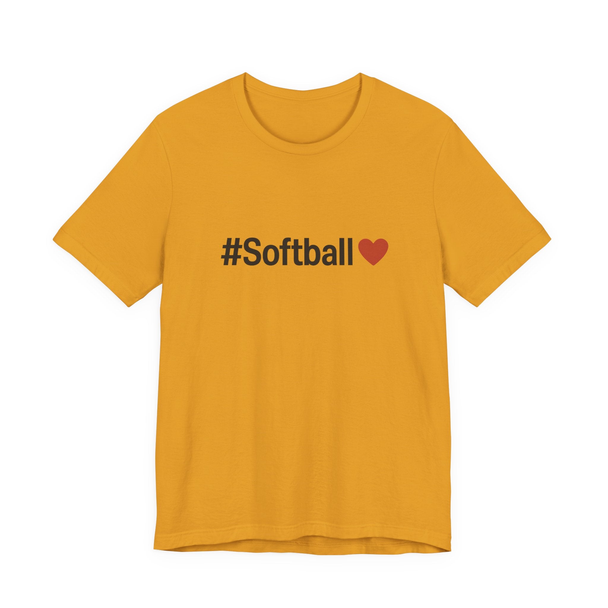Softball Love Tee - Unisex Jersey Short Sleeve Shirt