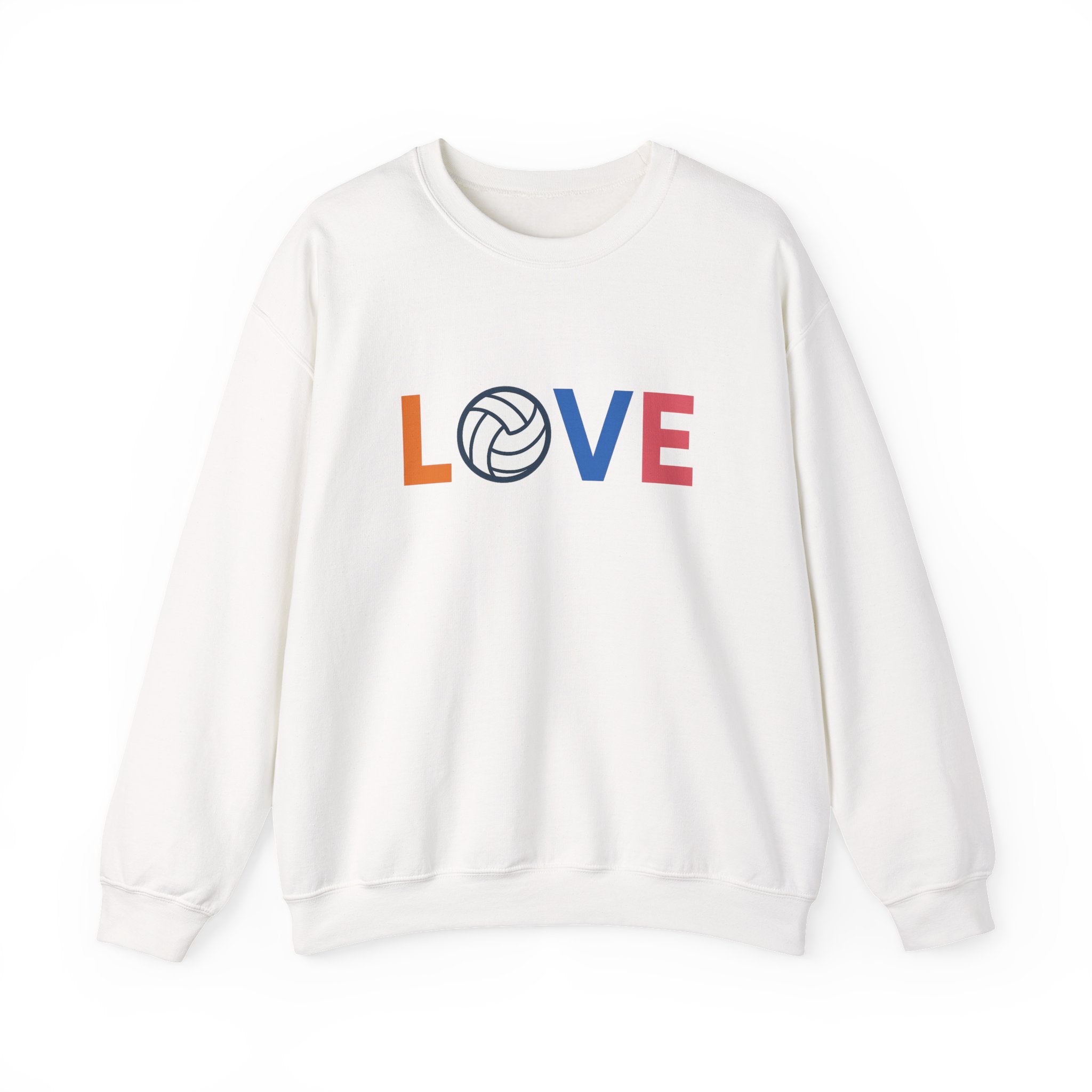 Volleyball Love Sweatshirt - Cozy Unisex Crewneck
