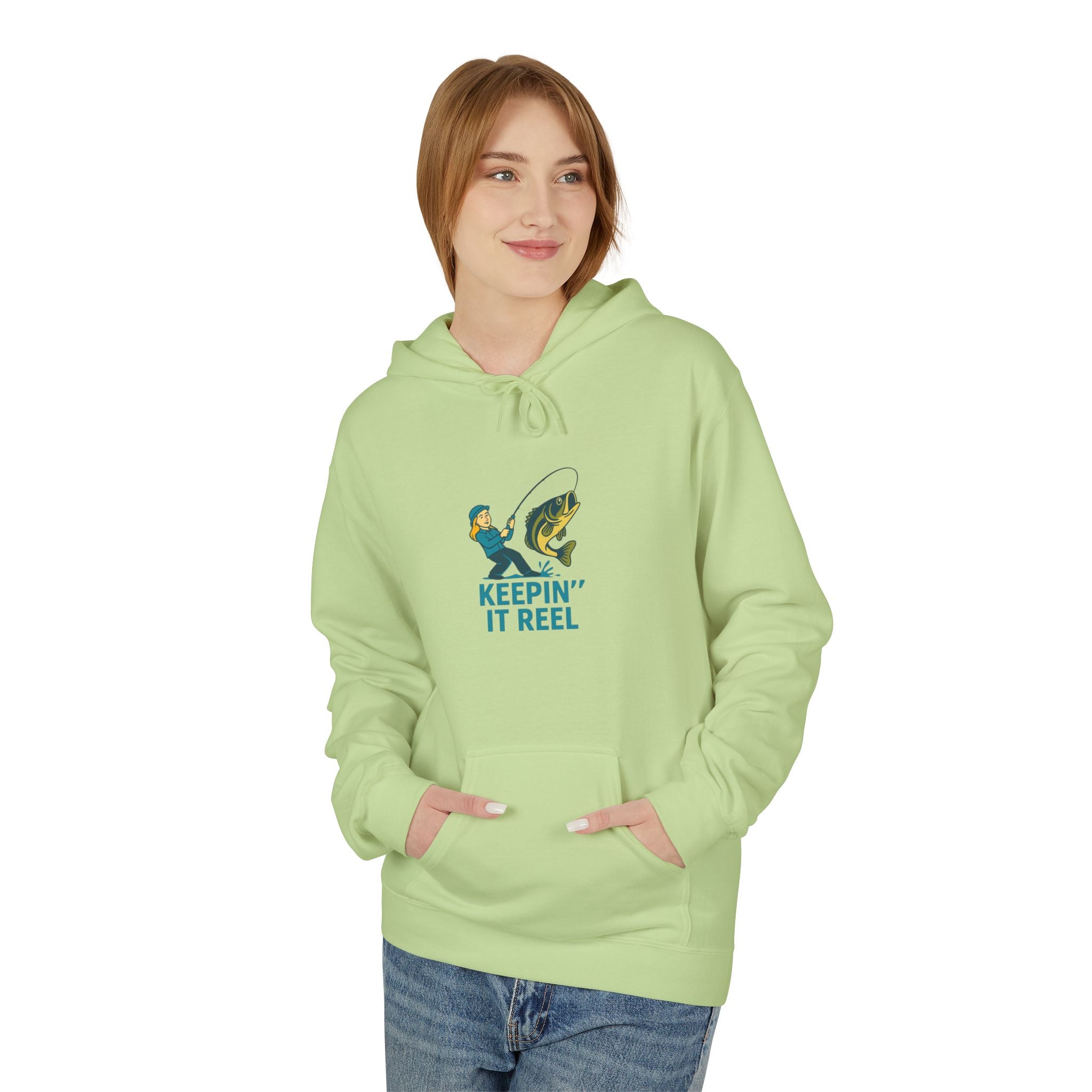 Fishing Enthusiast Hoodie - Keeping It Reel
