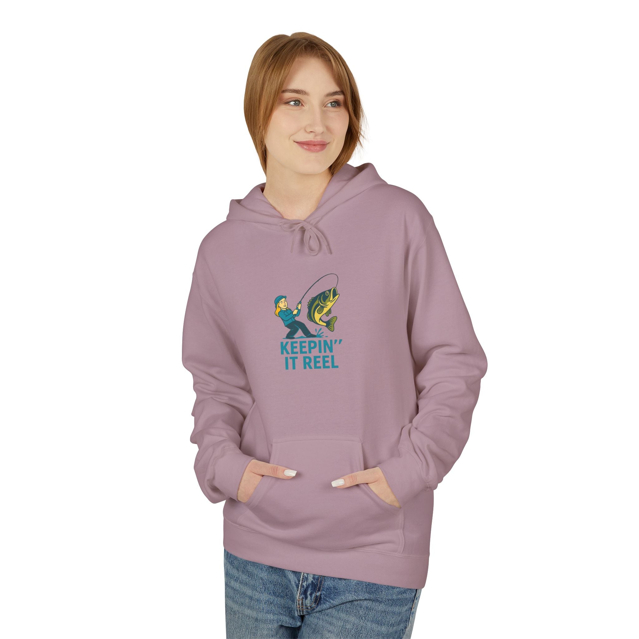 Fishing Enthusiast Hoodie - Keeping It Reel