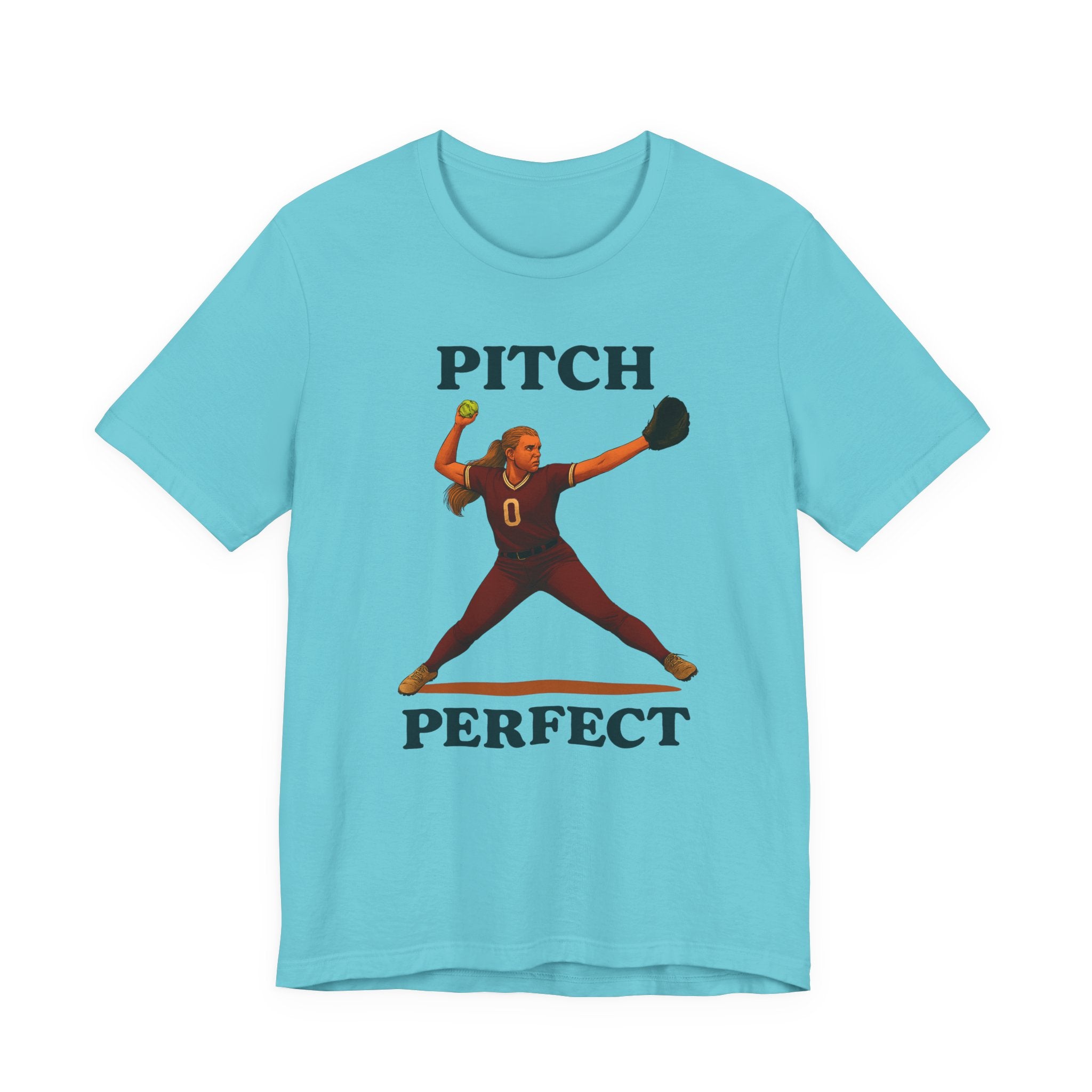 Pitch Perfect Softball Tee, Unisex Jersey T-Shirt