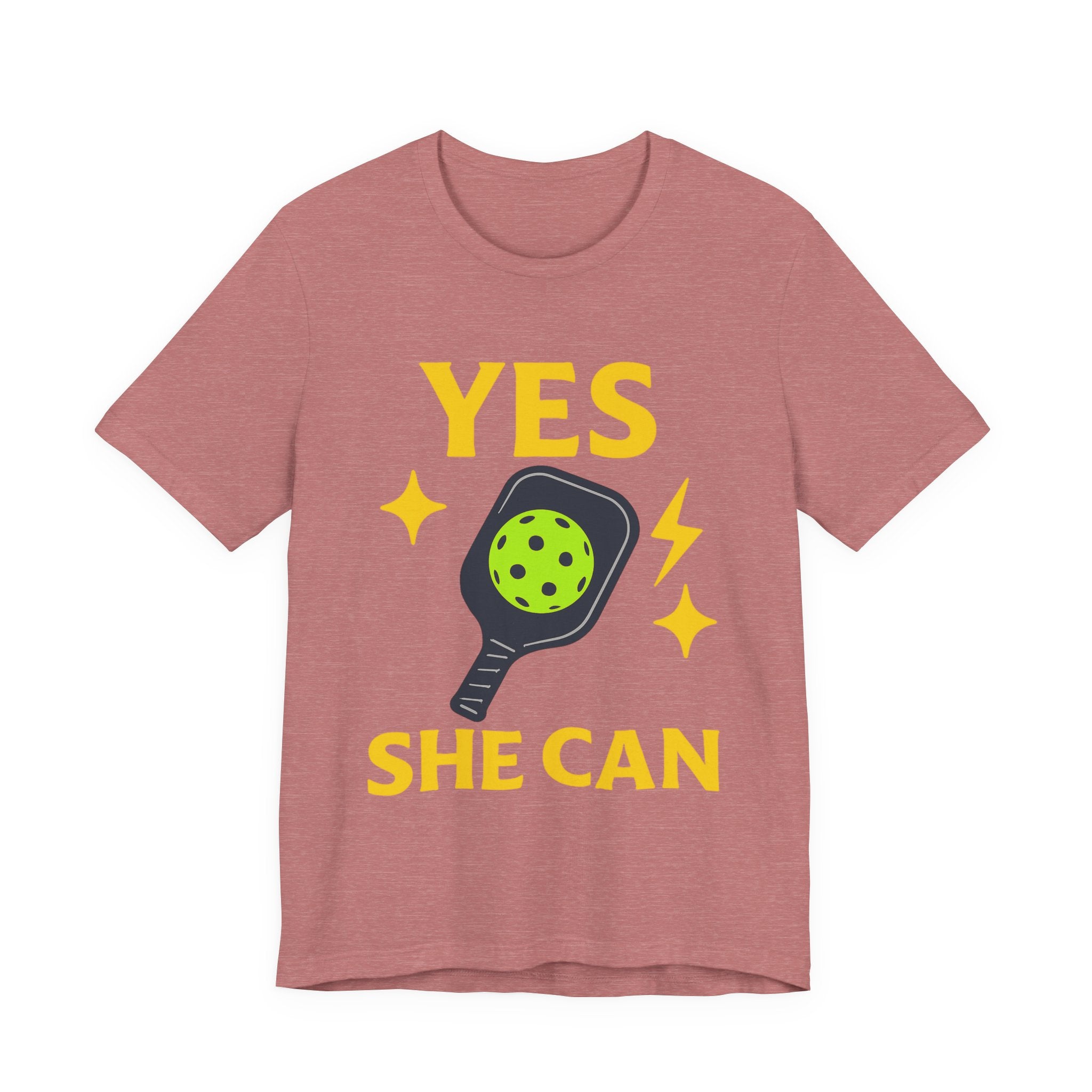 Yes, She Can Pickleball Unisex Tee