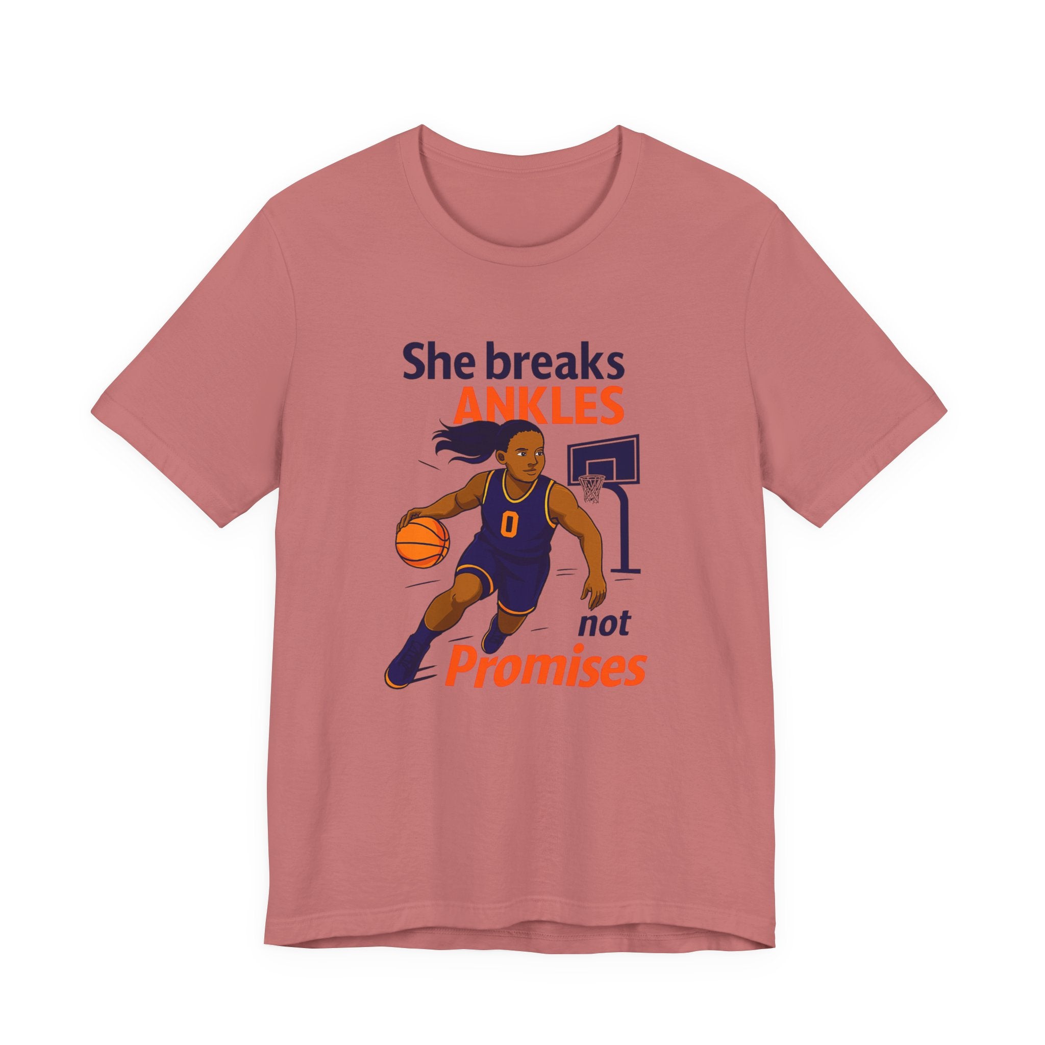 Women's Sports Support Tee - She Breaks Ankle Women's Sports