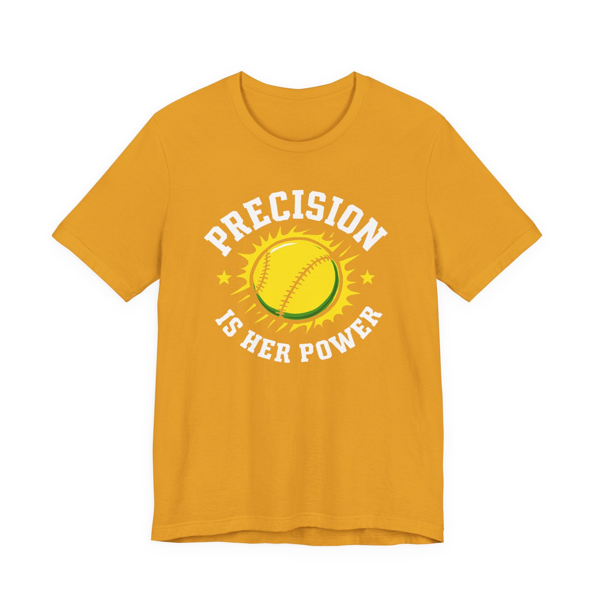 Softball Empowerment Tee - Precision is Her Power