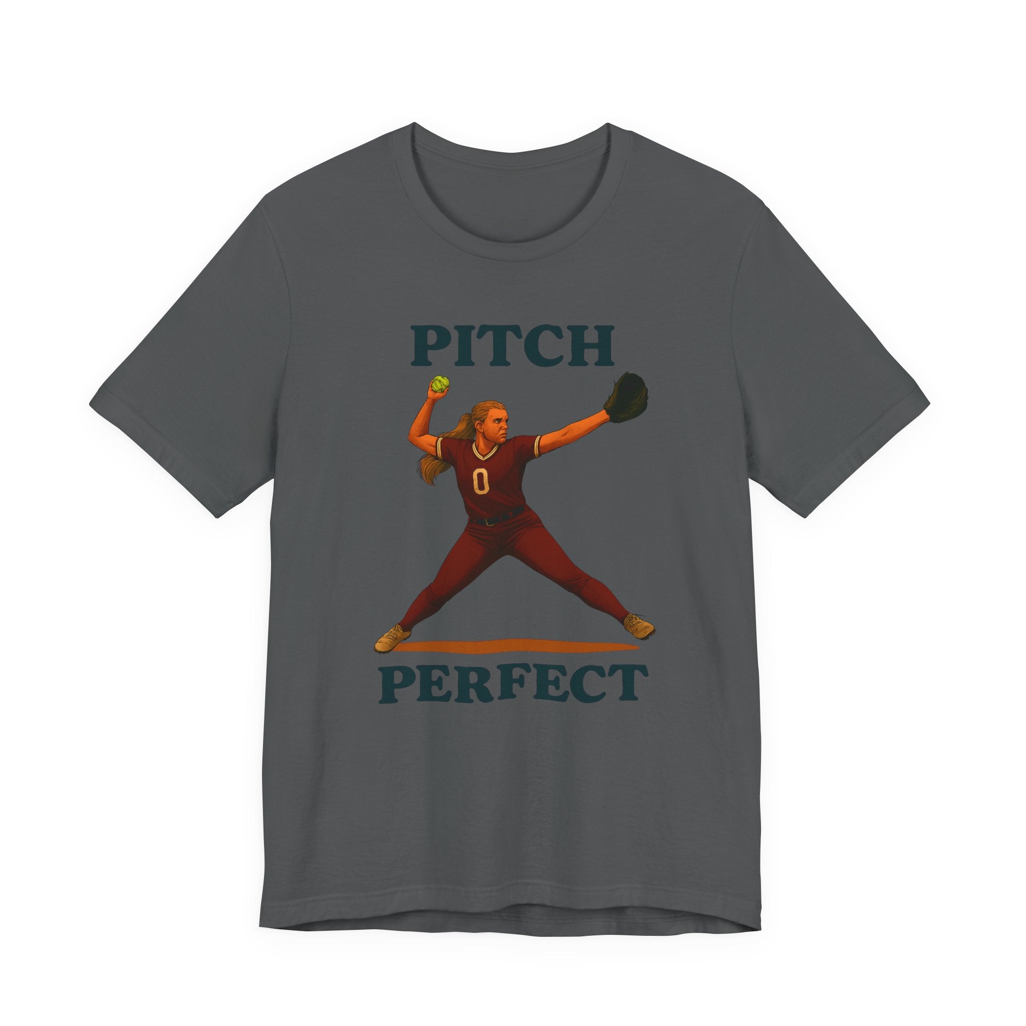 Pitch Perfect Softball Tee, Unisex Jersey T-Shirt