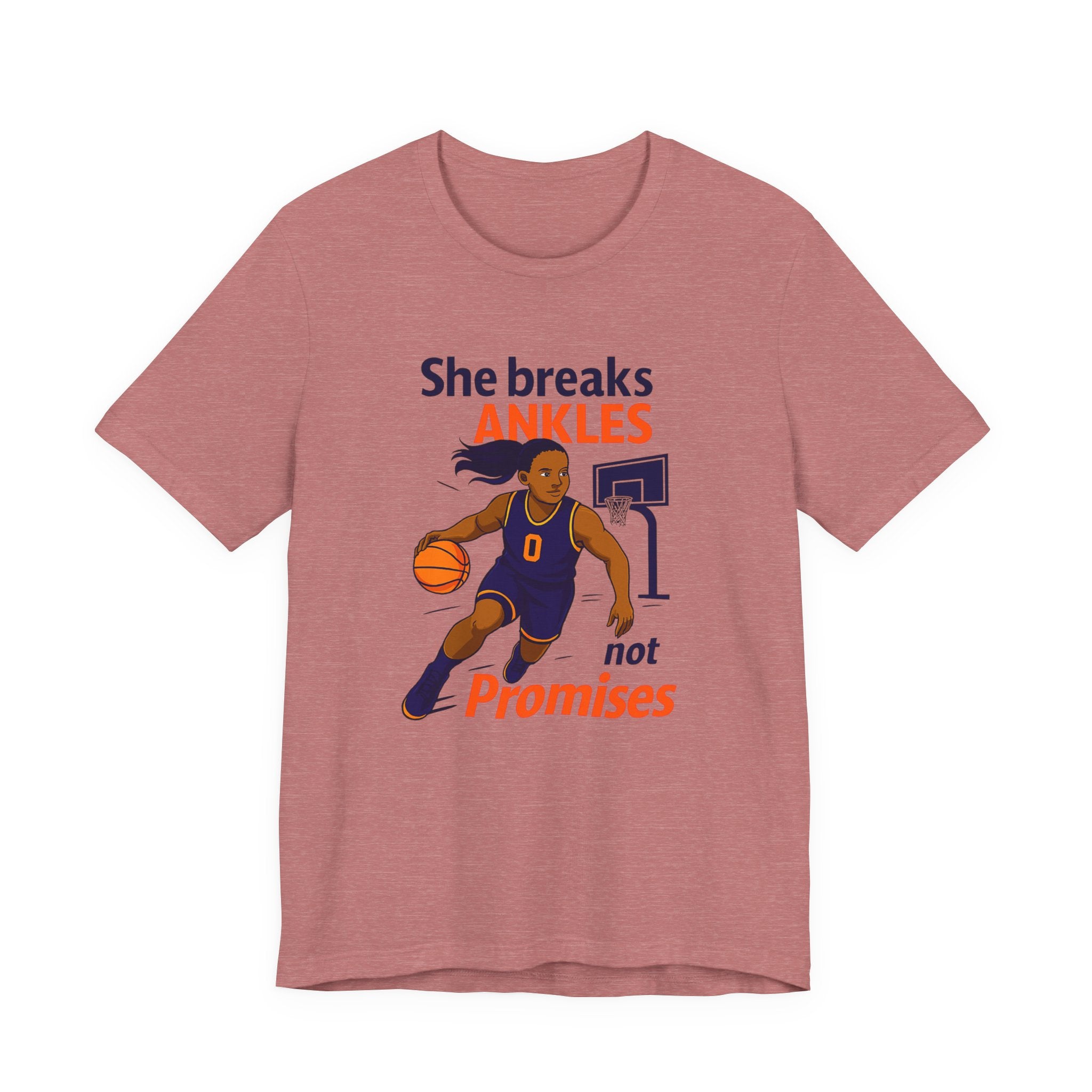 Women's Sports Support Tee - She Breaks Ankle Women's Sports
