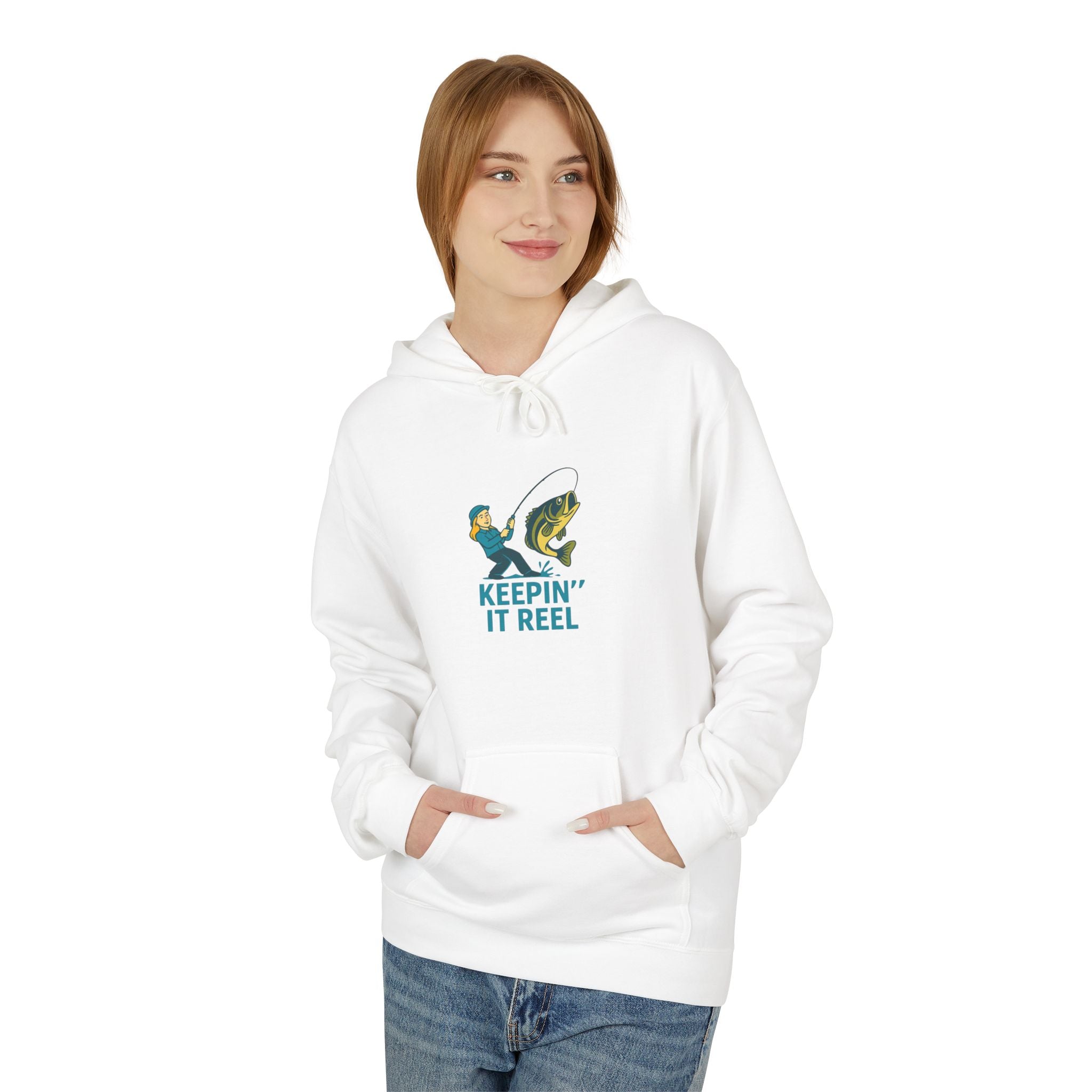 Fishing Enthusiast Hoodie - Keeping It Reel