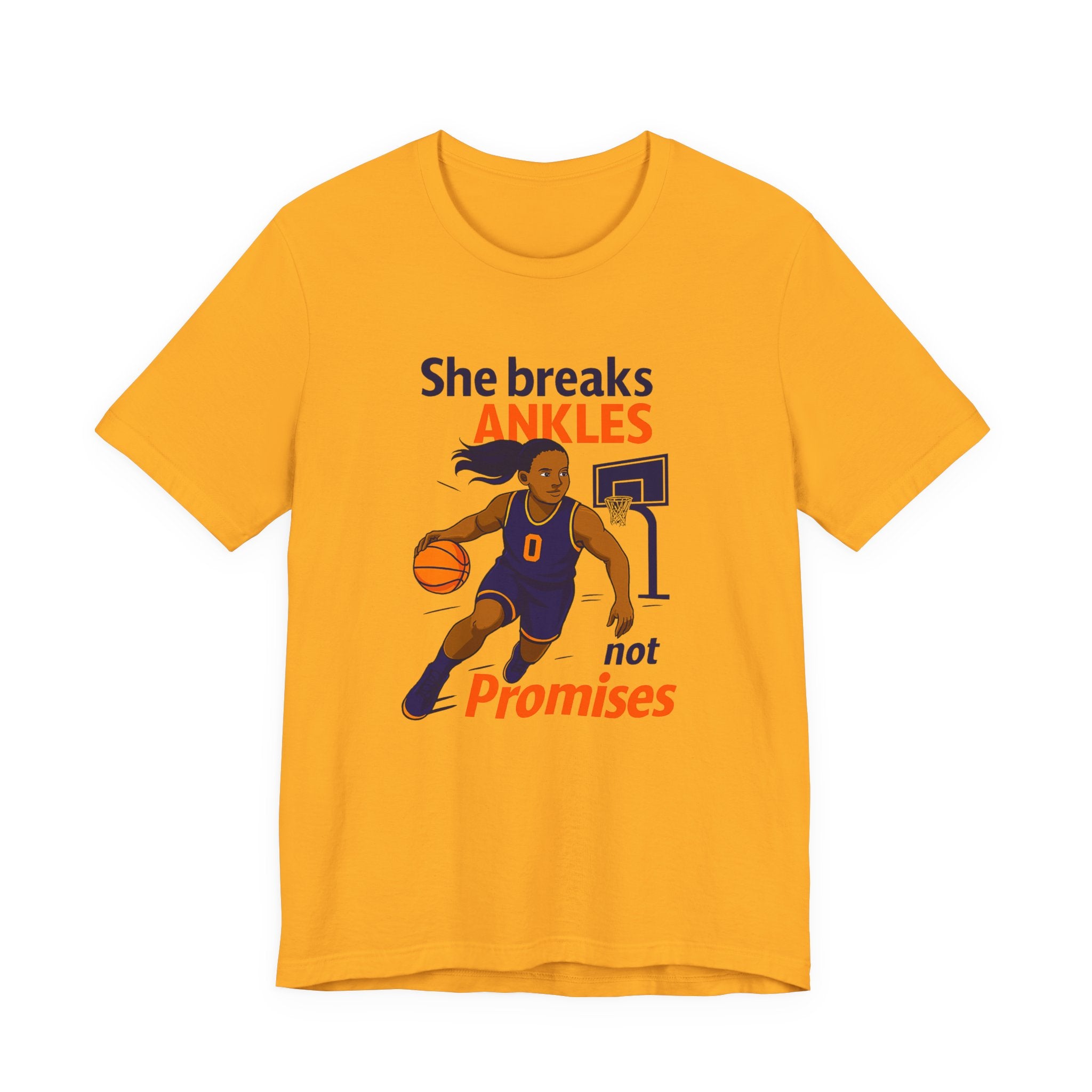 Women's Sports Support Tee - She Breaks Ankle Women's Sports