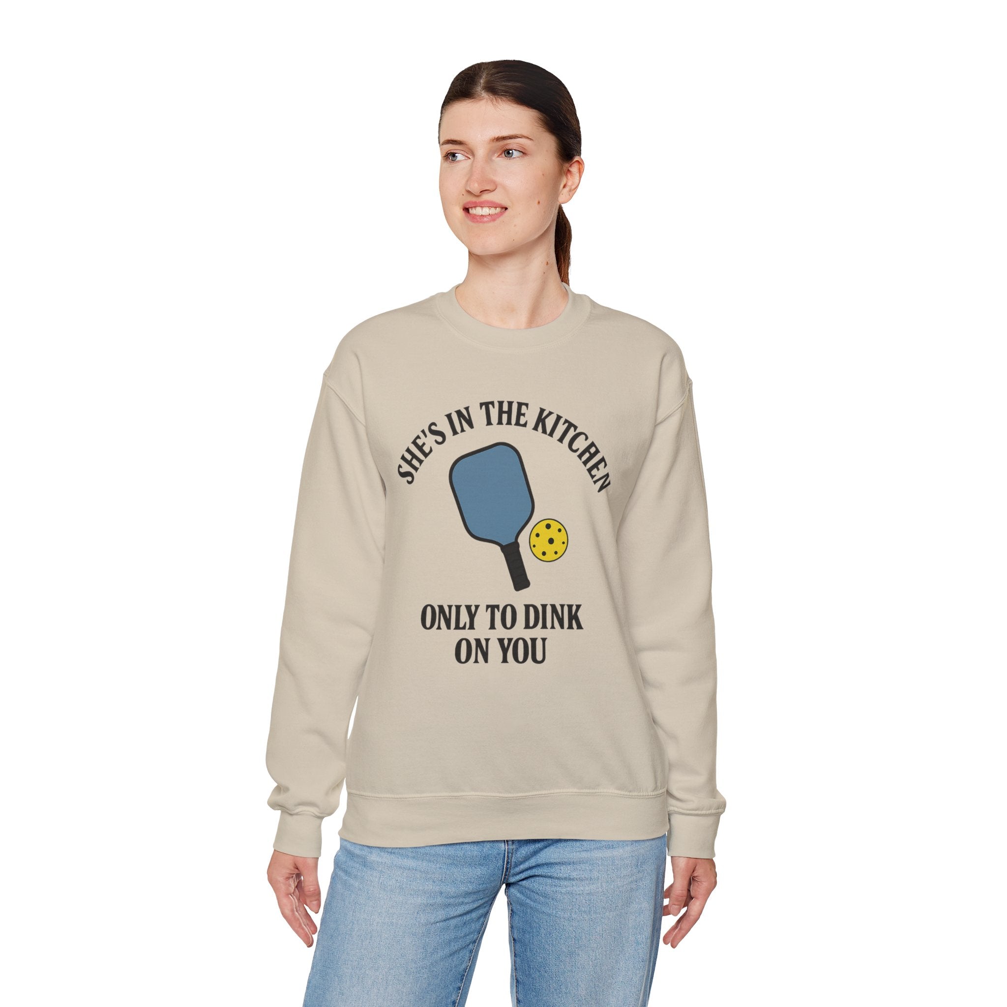 She's In The Kitchen Sweatshirt, Unisex Crewneck