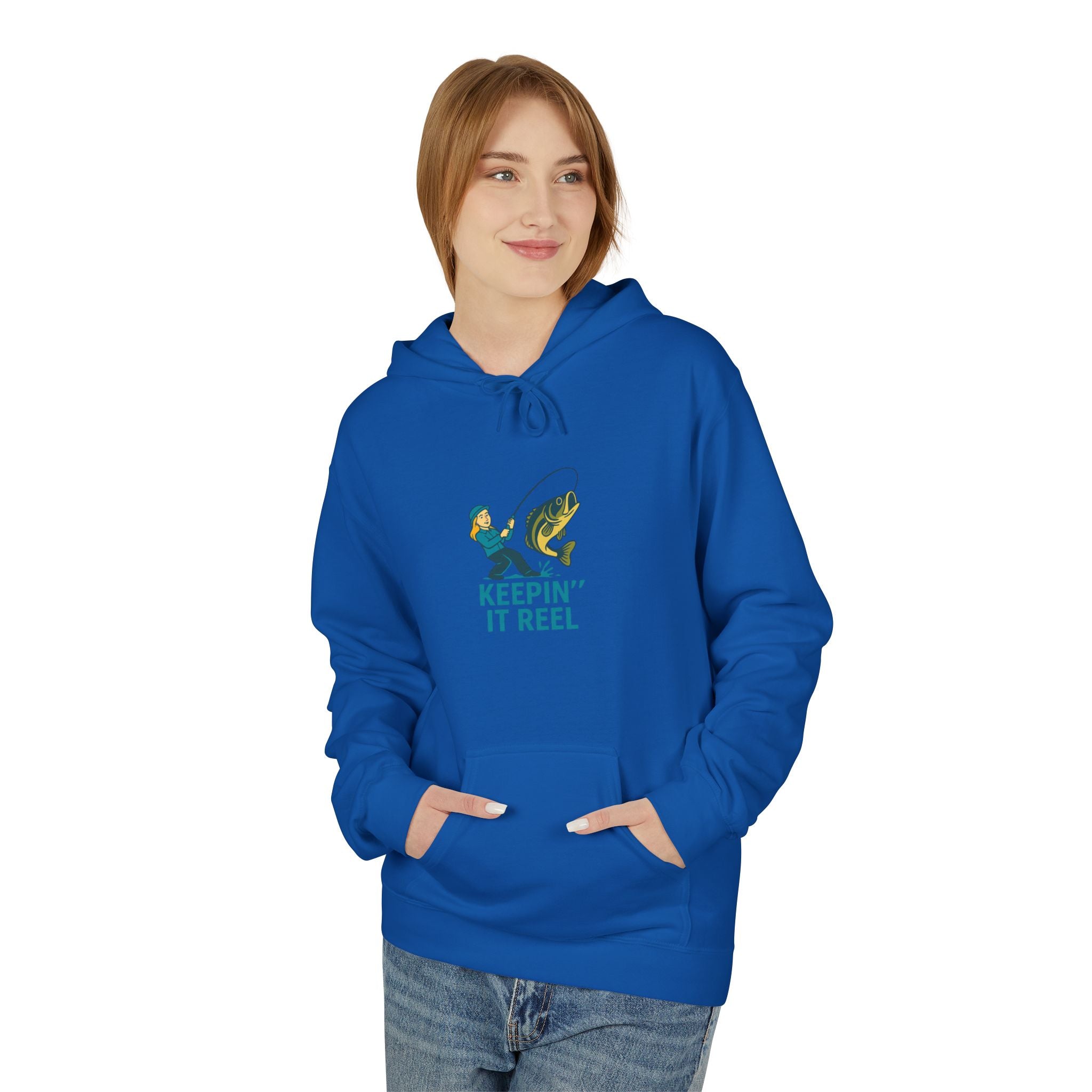 Fishing Enthusiast Hoodie - Keeping It Reel