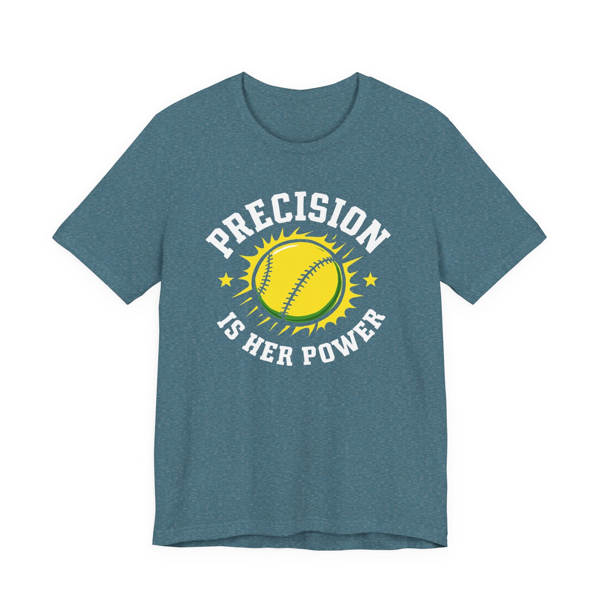 Softball Empowerment Tee - Precision is Her Power