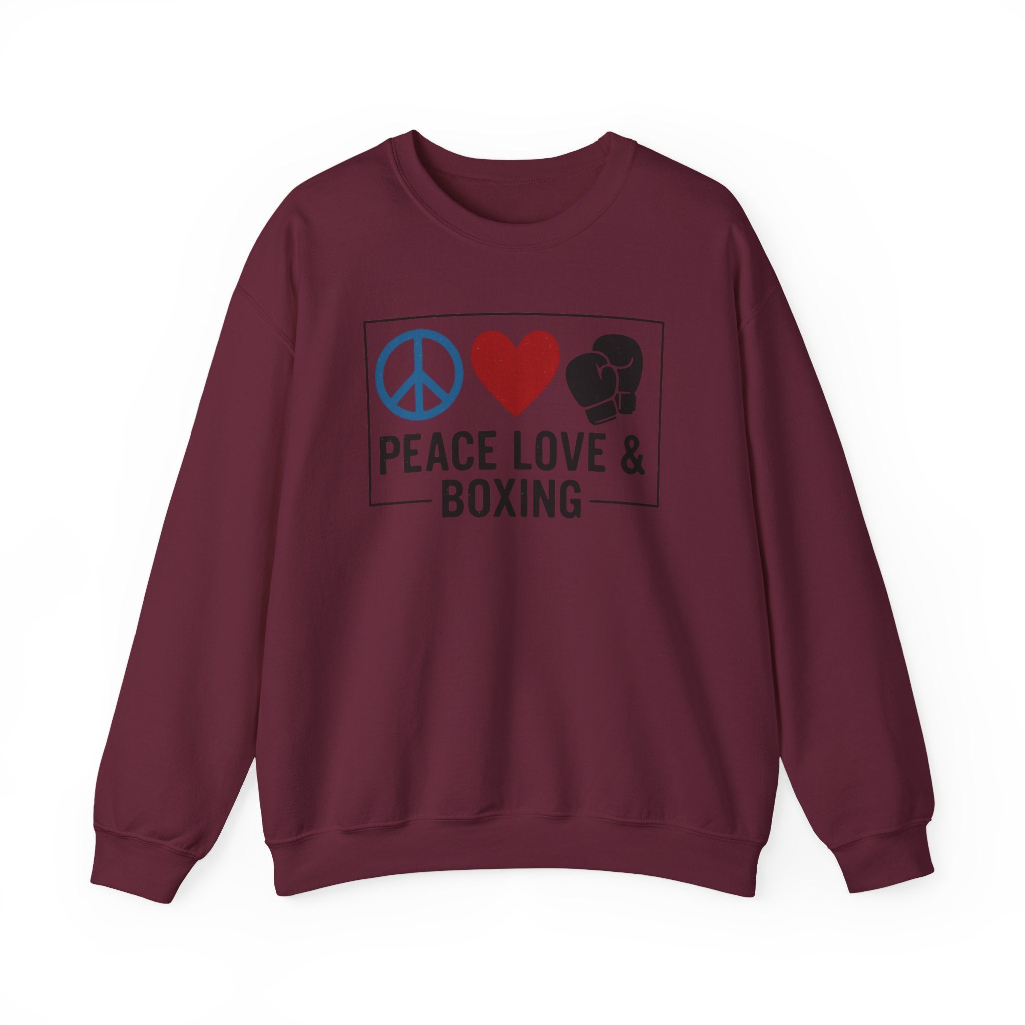 Peace Love Boxing Crewneck Sweatshirt