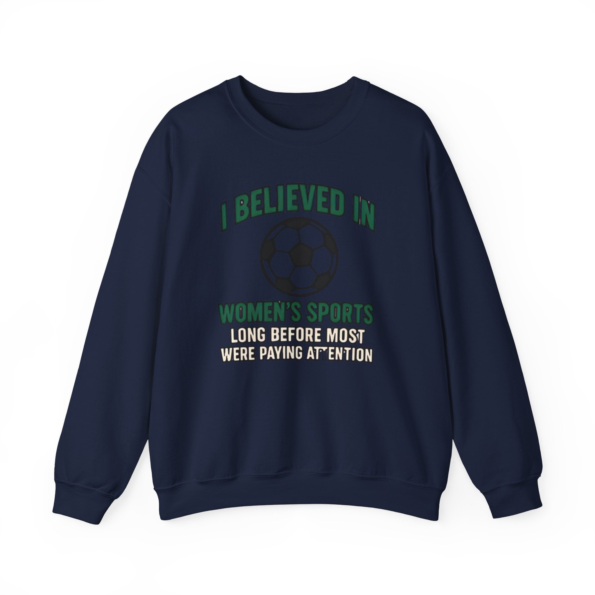 Empowering Women’s Sports Crewneck Sweatshirt