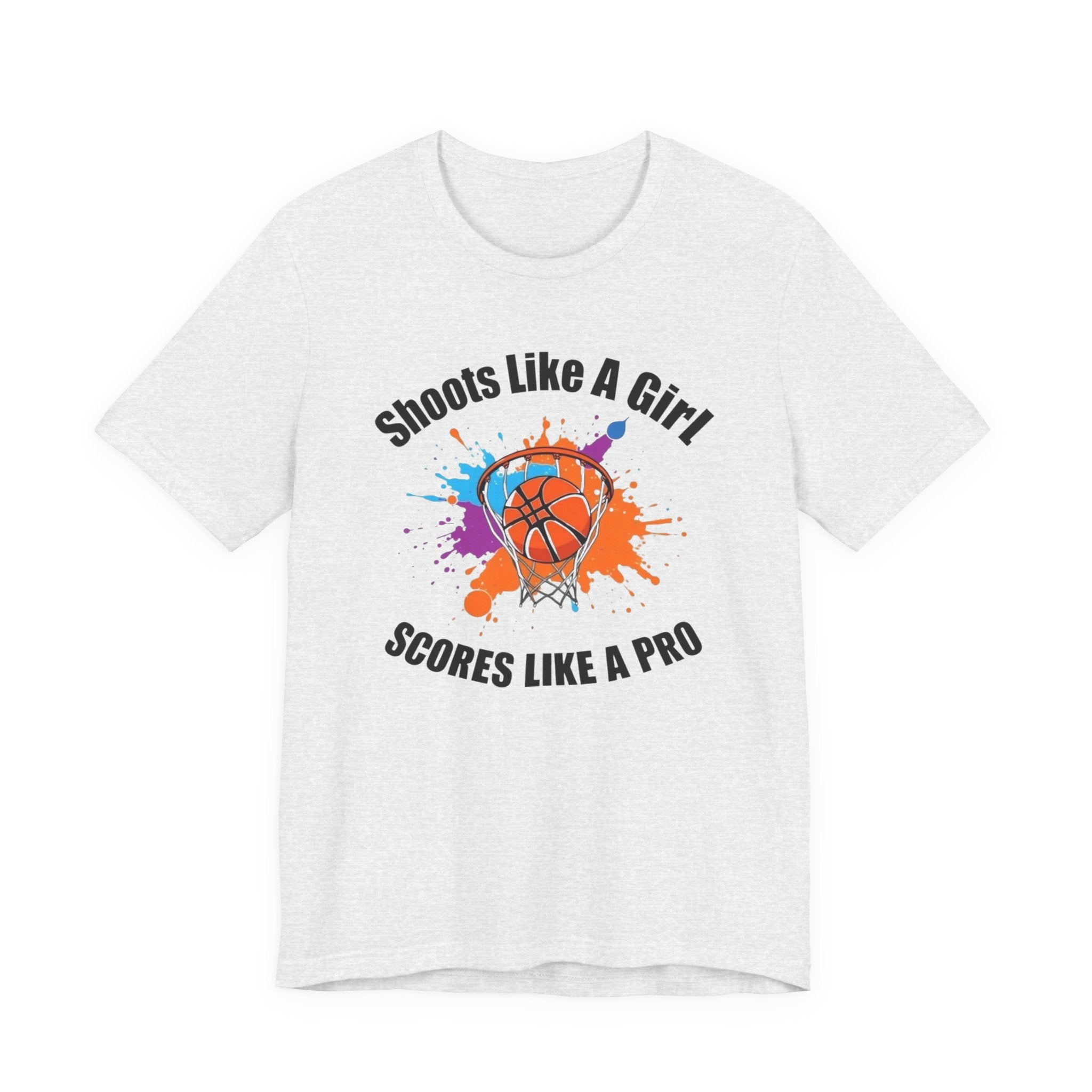 Basketball Pride Tee, Shoots Like A Girl