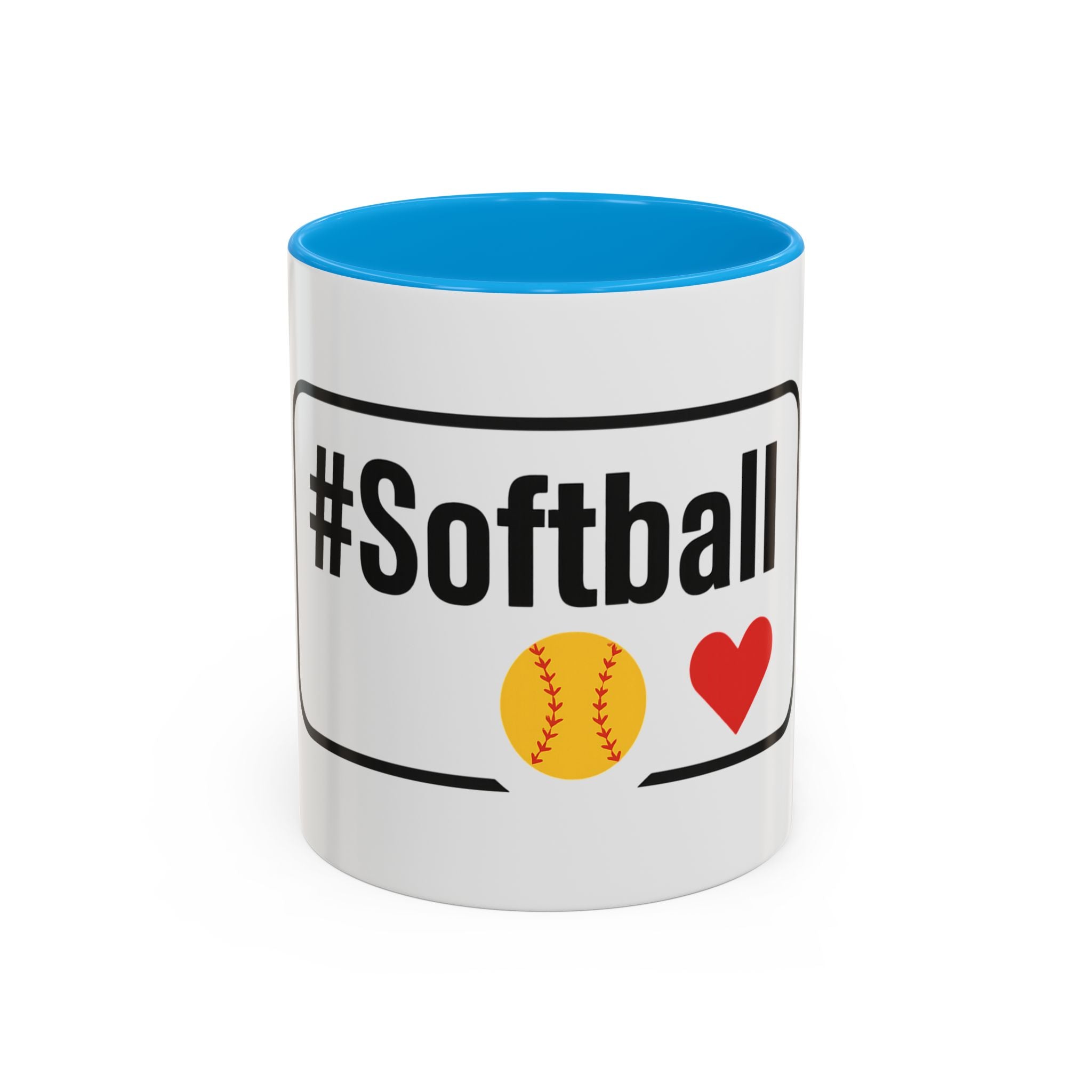 Softball Lover's Colorful Coffee Mug - 11oz & 15oz