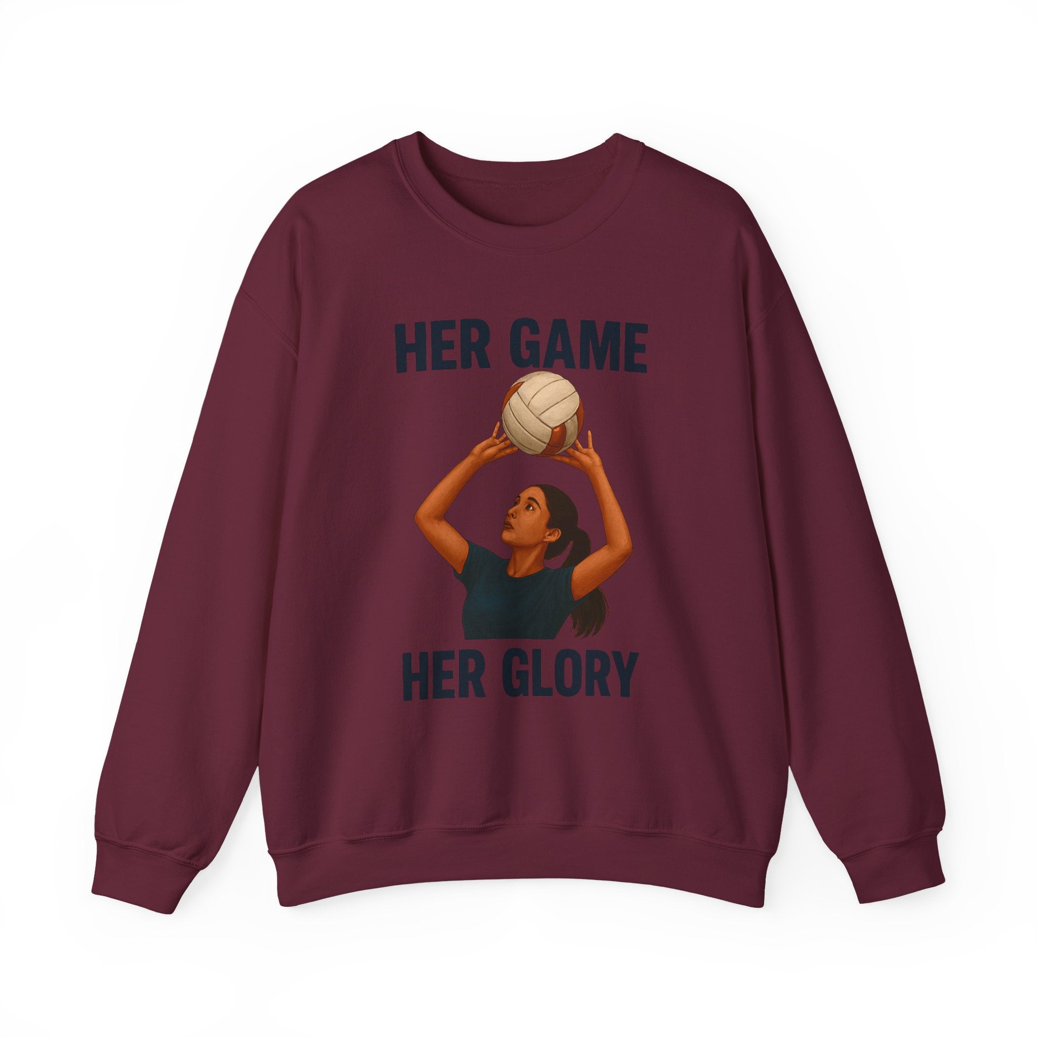 Her Game Crewneck Sweatshirt, Women's Sports Sweatshirt