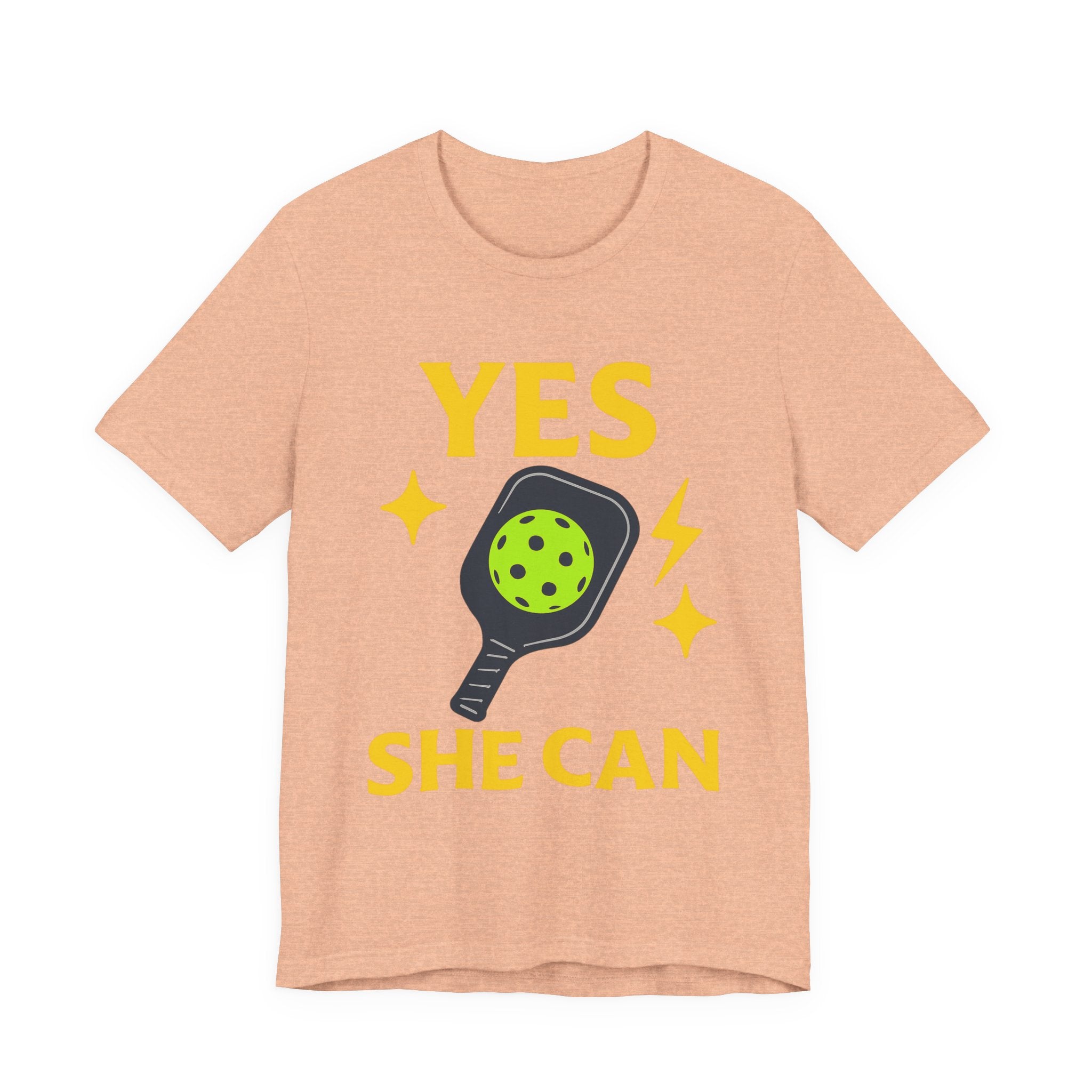 Yes, She Can Pickleball Unisex Tee