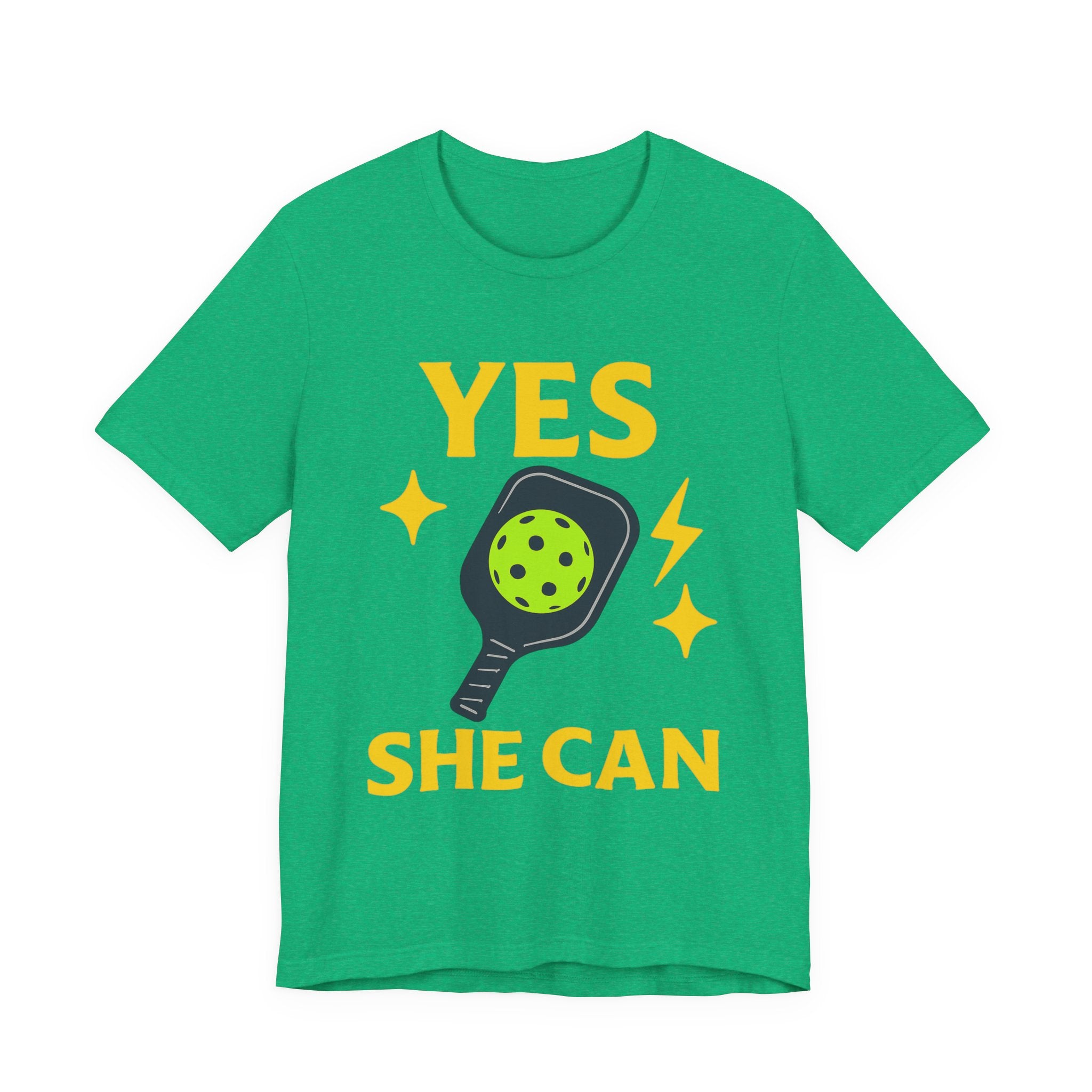 Yes, She Can Pickleball Unisex Tee