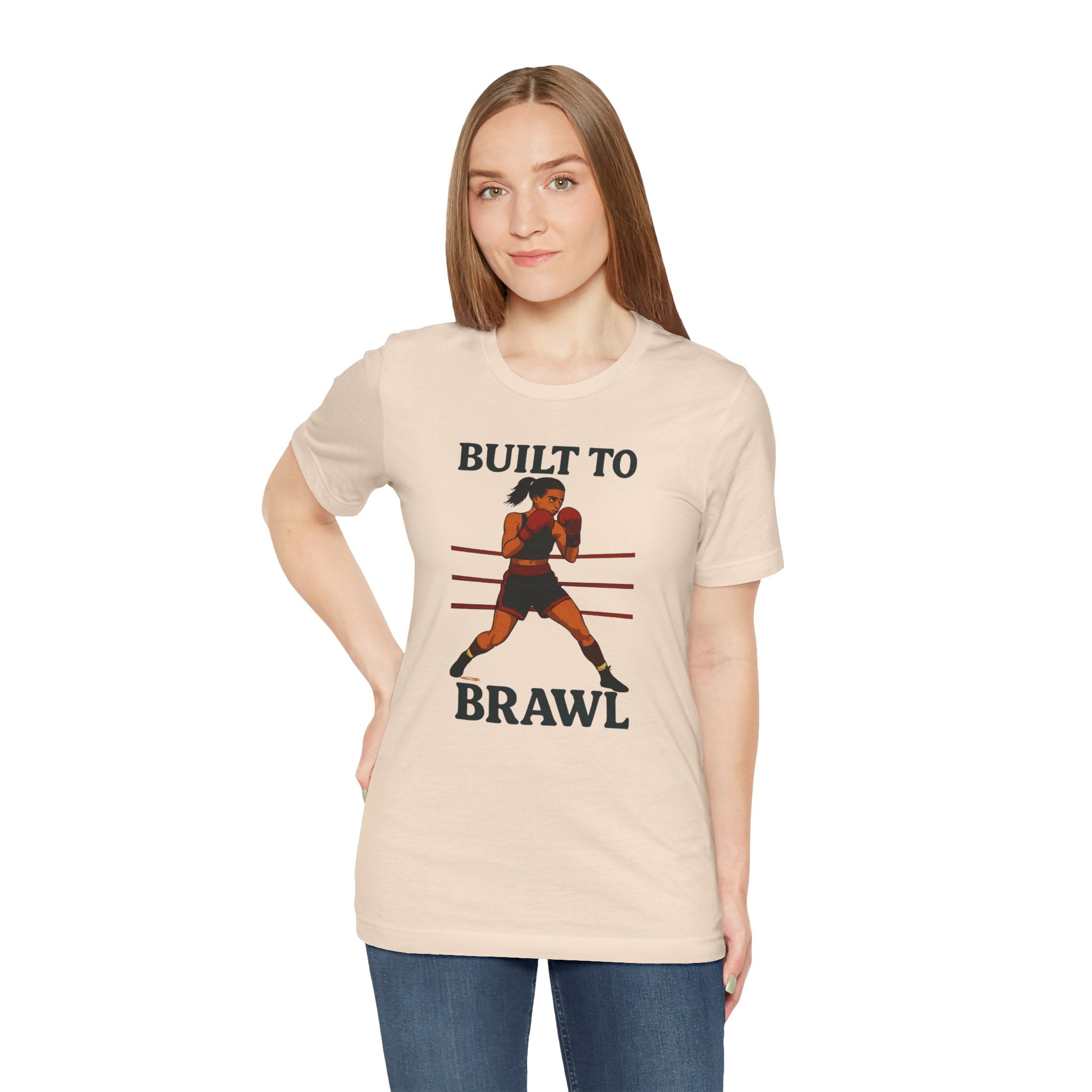 Boxer Built to Brawl Unisex Tee