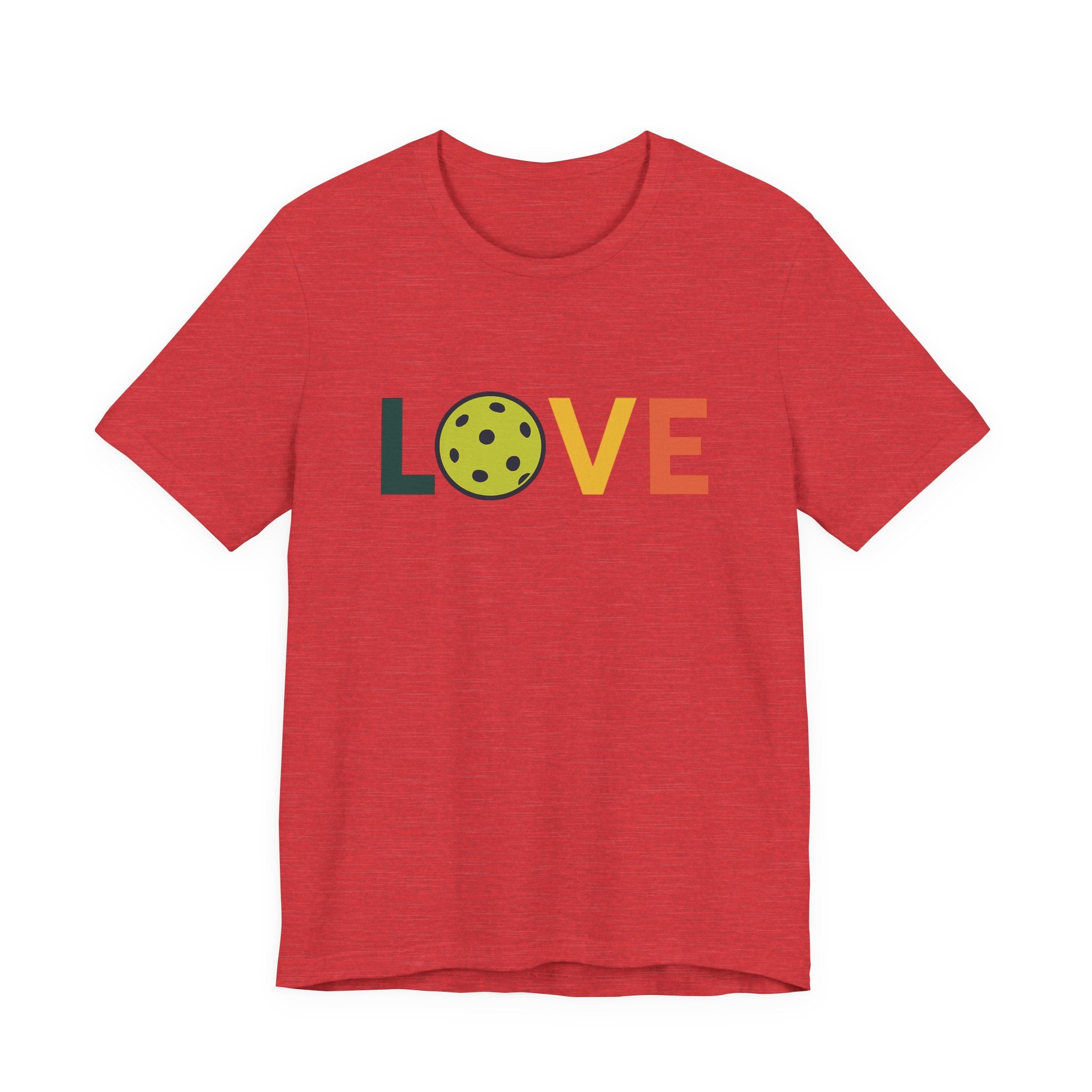 Pickleball Love Tee | Unisex Jersey Short Sleeve Shirt