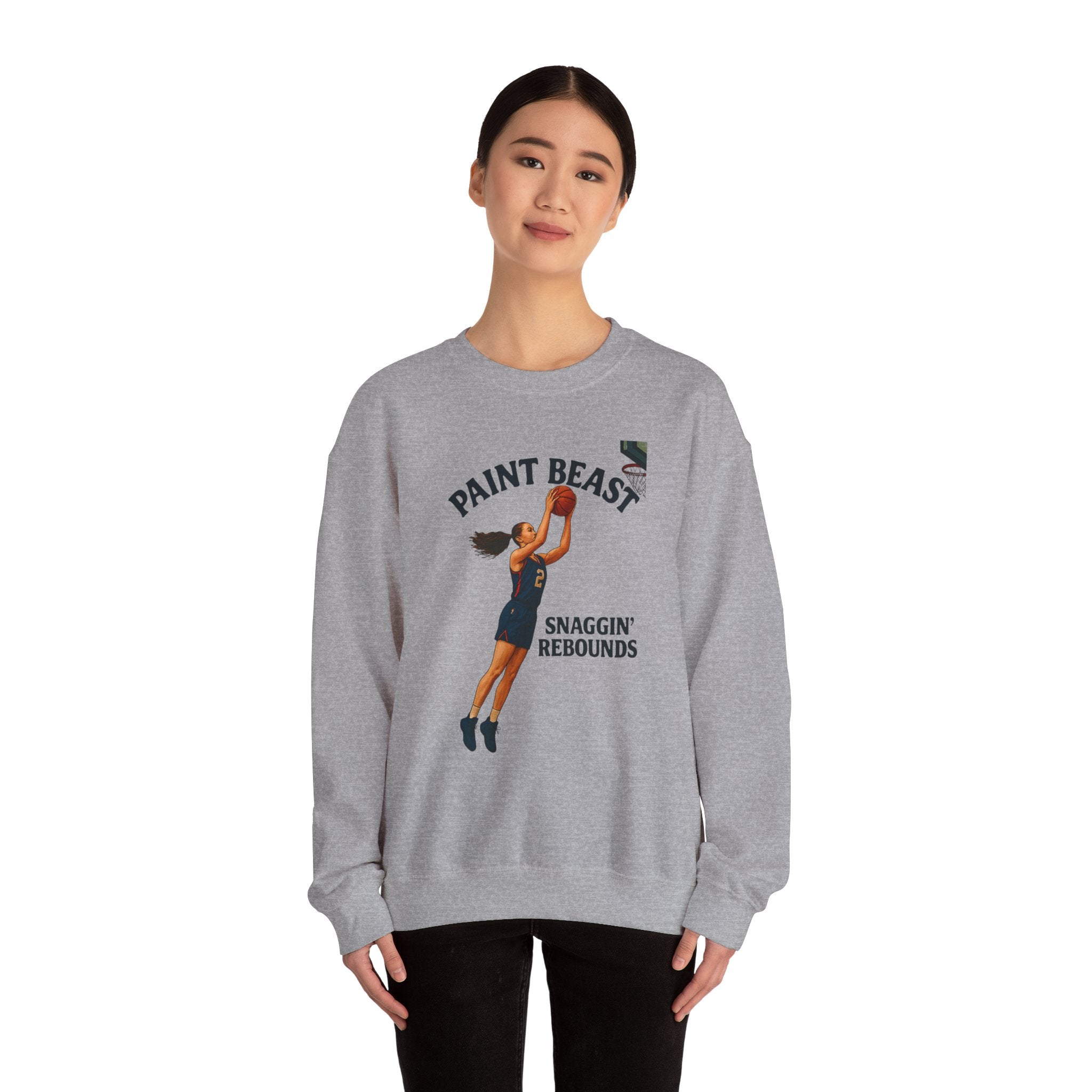 Sporty Graphic Sweatshirt for Athletes, Perfect for Game Days