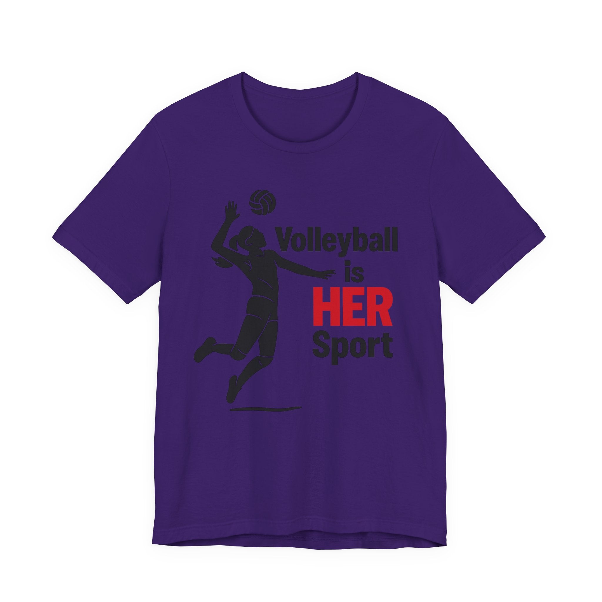 Women's Sports Pride Tee - Volleyball Is Her Sport