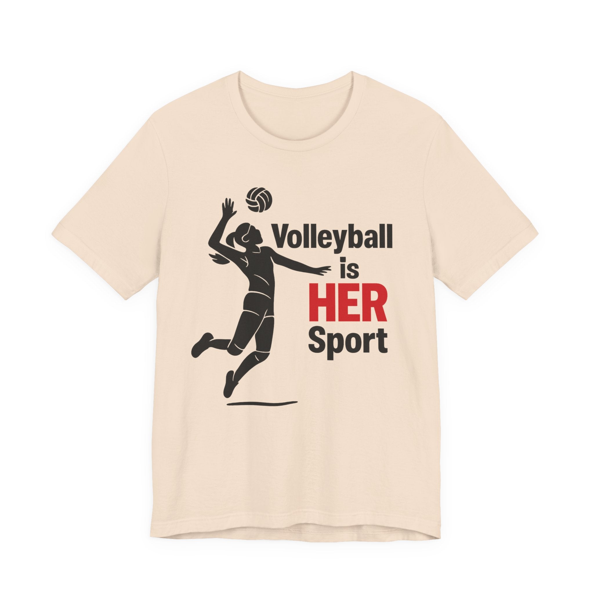 Women's Sports Pride Tee - Volleyball Is Her Sport