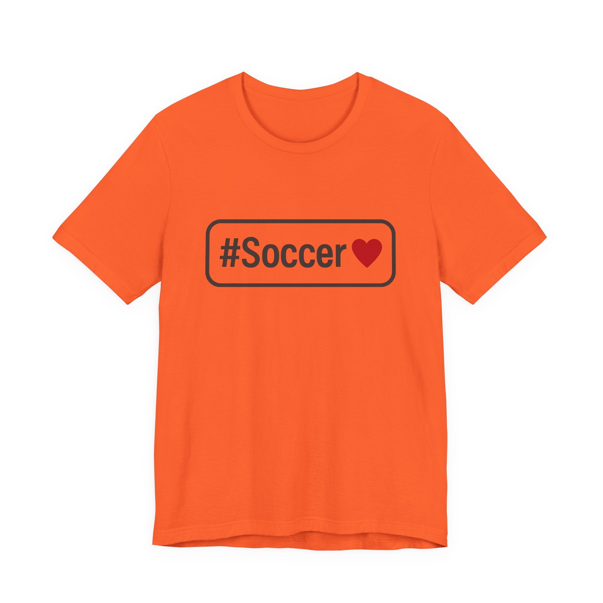 #Soccer Love Unisex Tee – Perfect for Fans