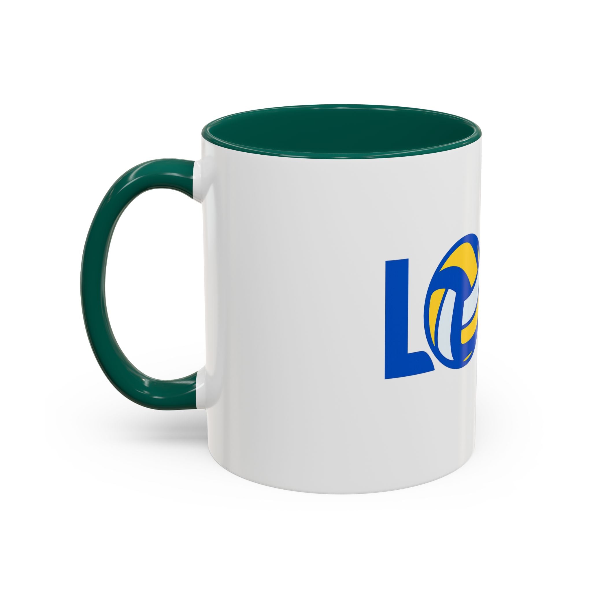 Volleyball Love Mug - 11oz & 15oz Colorful Coffee Cup