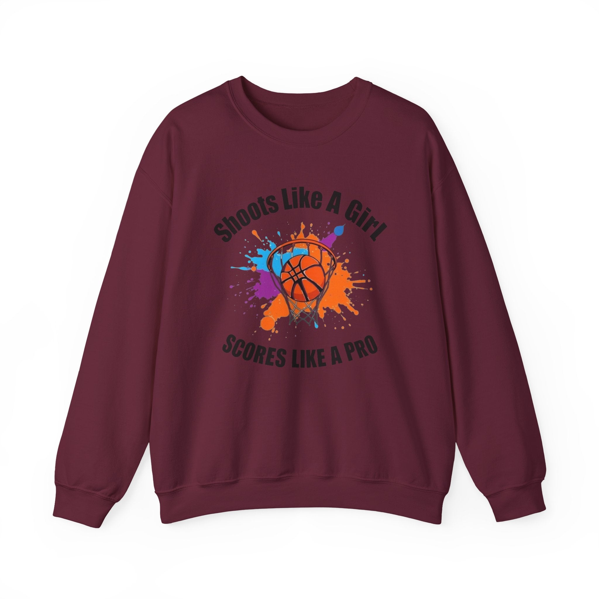Empowering Basketball Sweatshirt for Girls