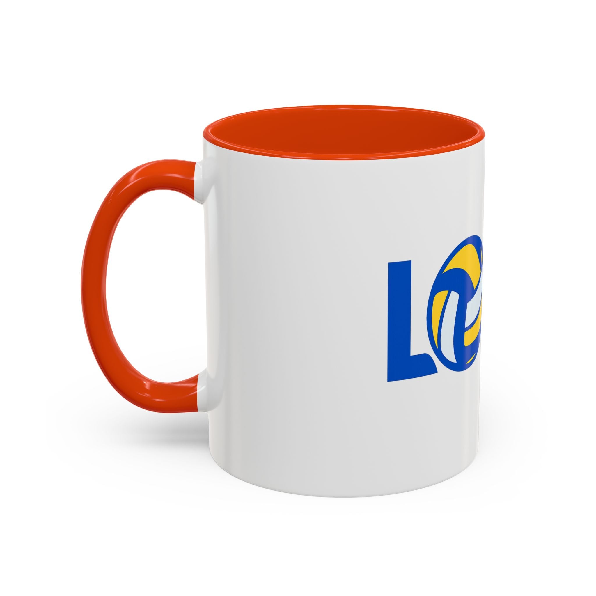 Volleyball Love Mug - 11oz & 15oz Colorful Coffee Cup