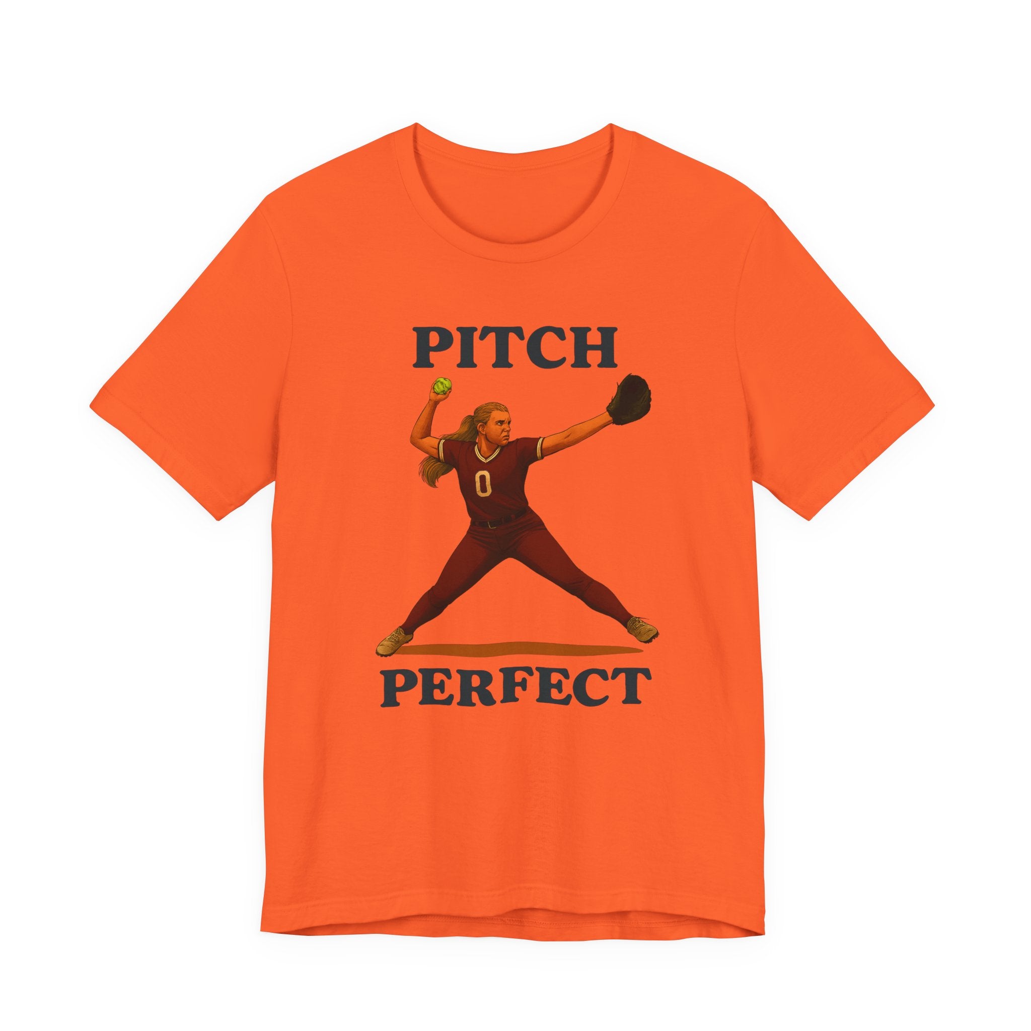 Pitch Perfect Softball Tee, Unisex Jersey T-Shirt