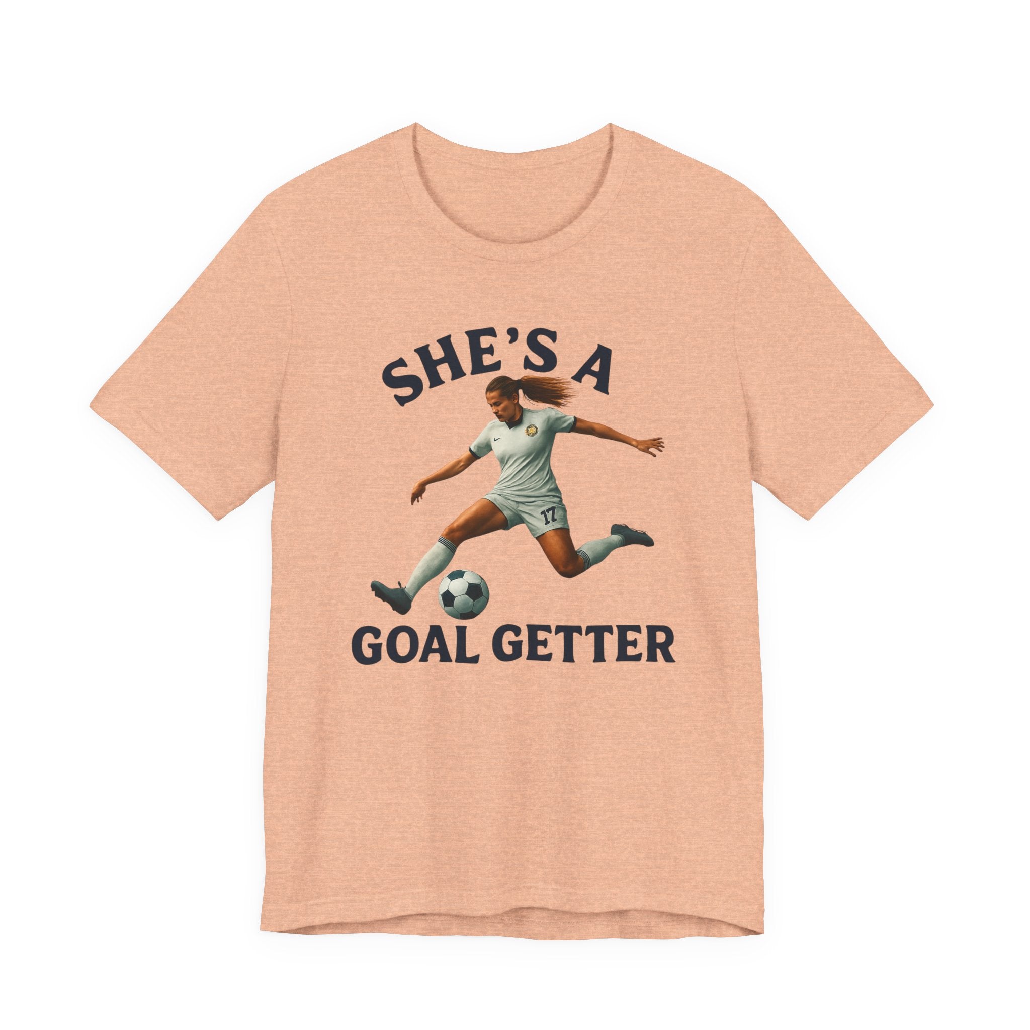 Goal Getter Unisex Jersey Tee | Soccer Shirt for Sports Lovers