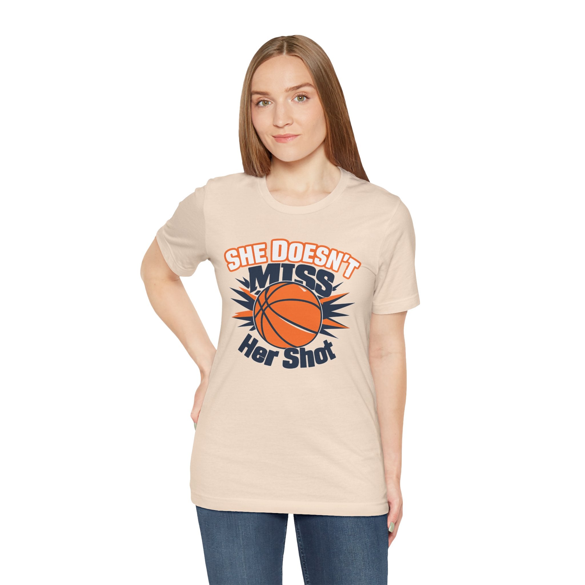 She Doesn't Miss Her Shot Unisex Tee