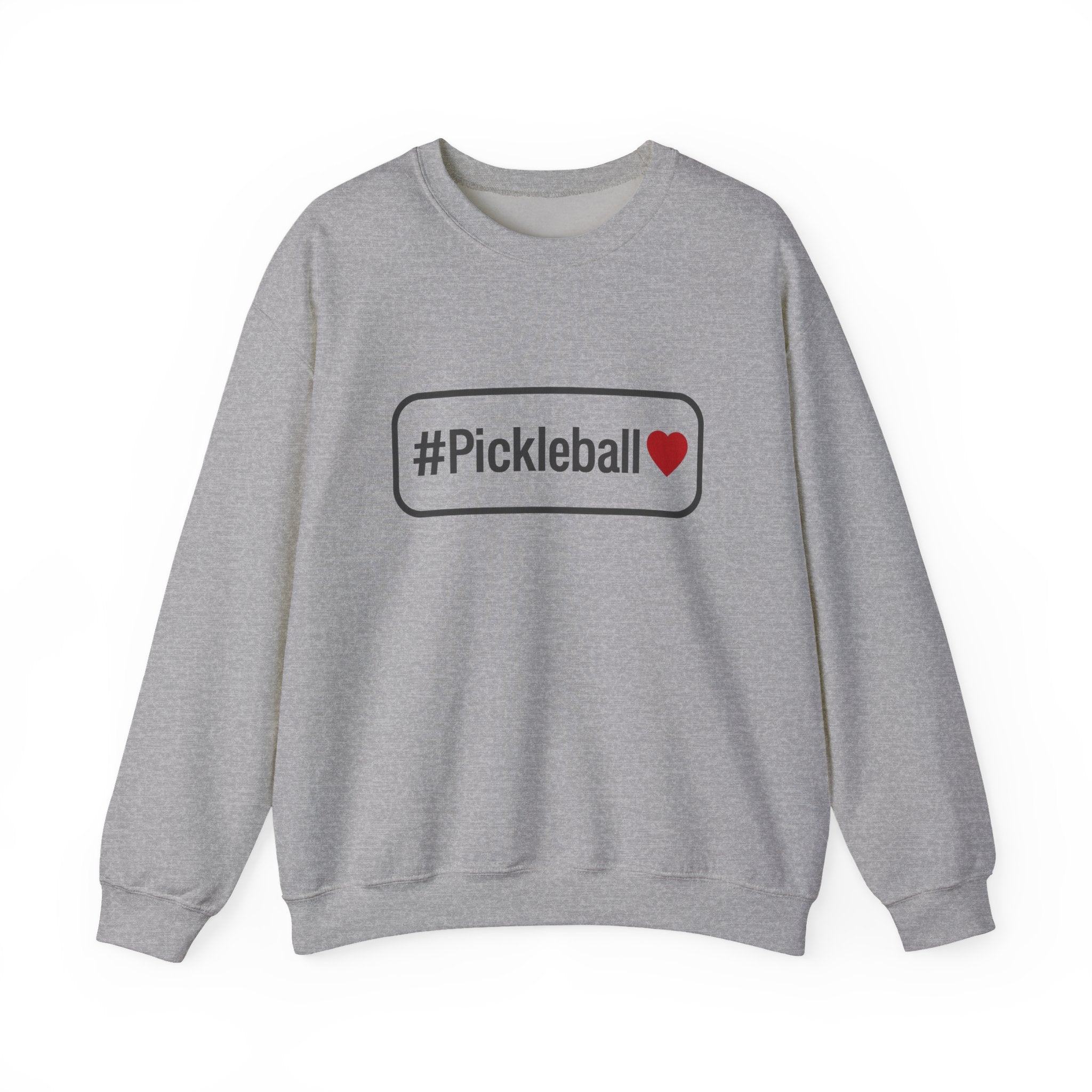 Pickleball Heart Crewneck Sweatshirt