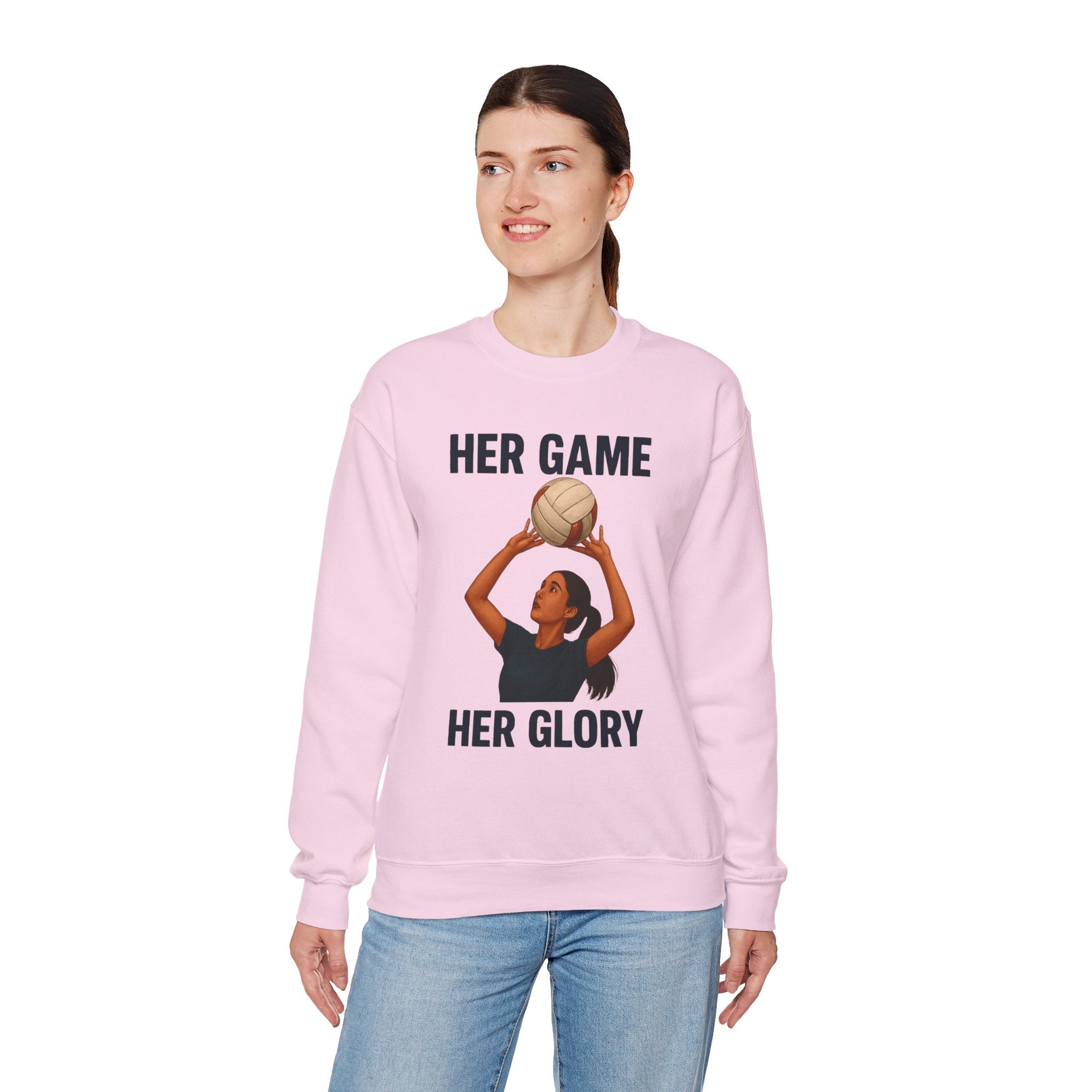Her Game Crewneck Sweatshirt, Women's Sports Sweatshirt