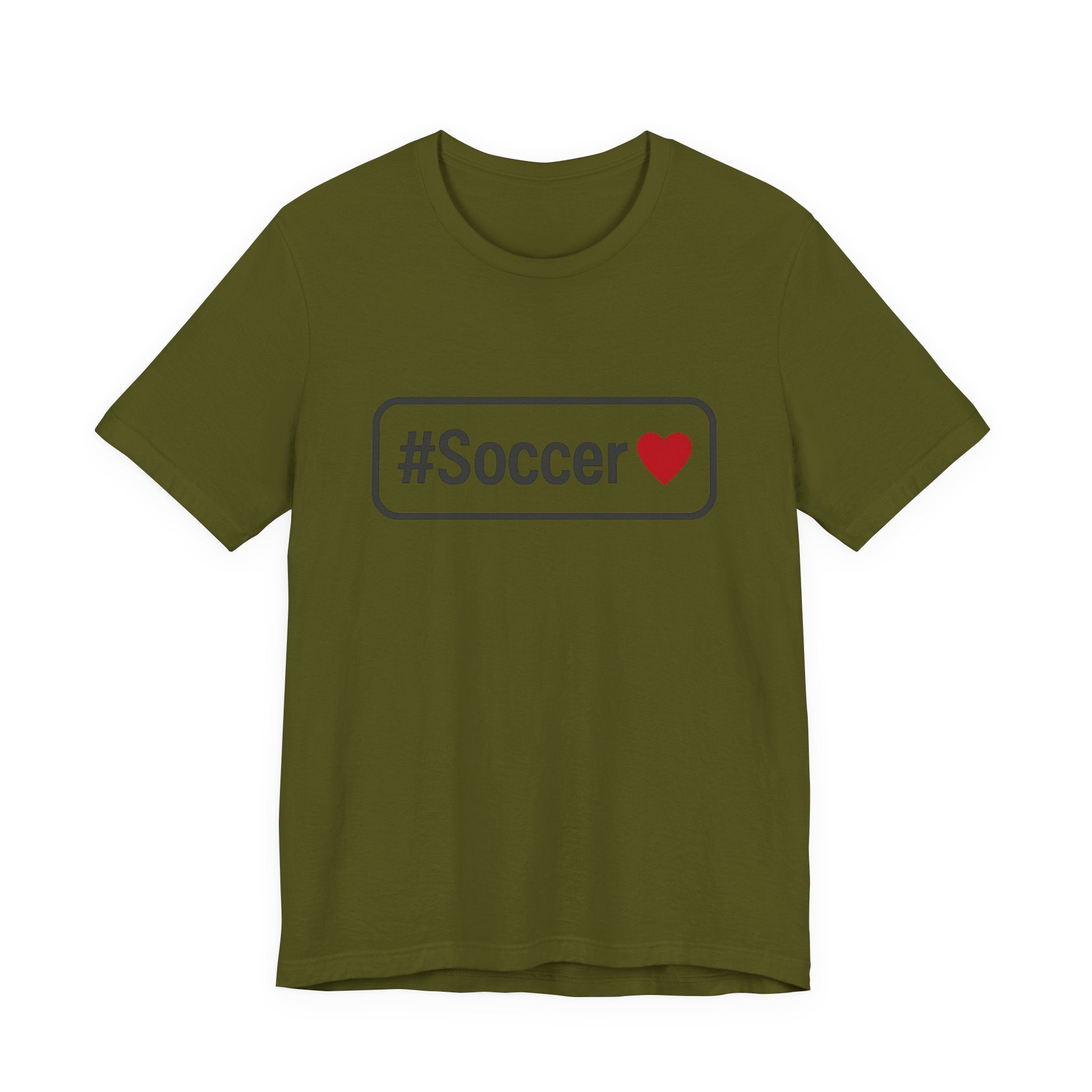 #Soccer Love Unisex Tee – Perfect for Fans